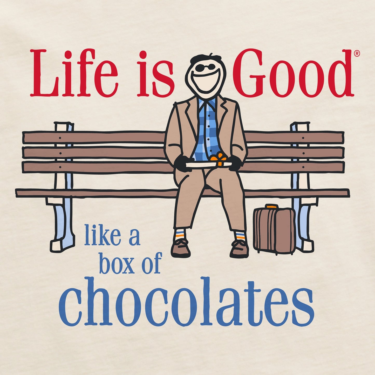 Men's Box of Chocolates Short Sleeve Tee