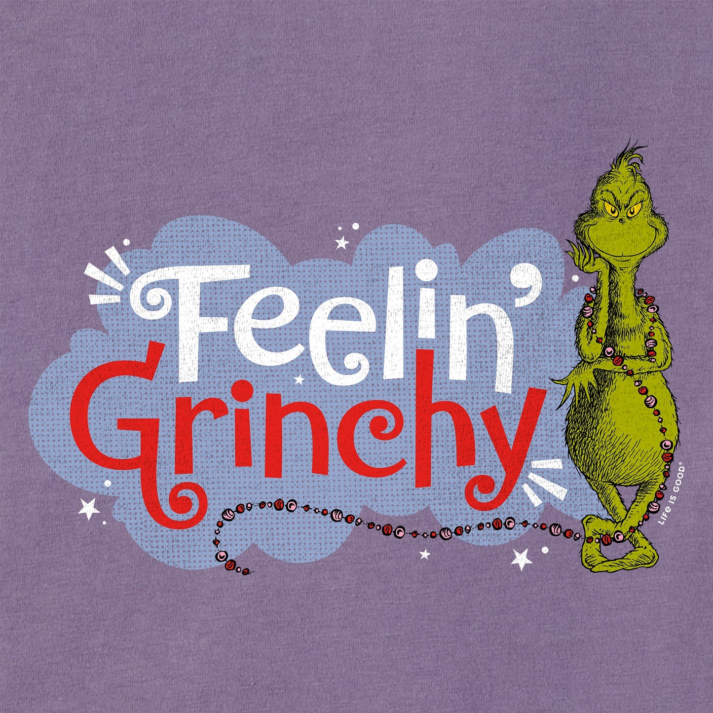 Women's Feelin' Grinchy Long Sleeve Crusher Tee