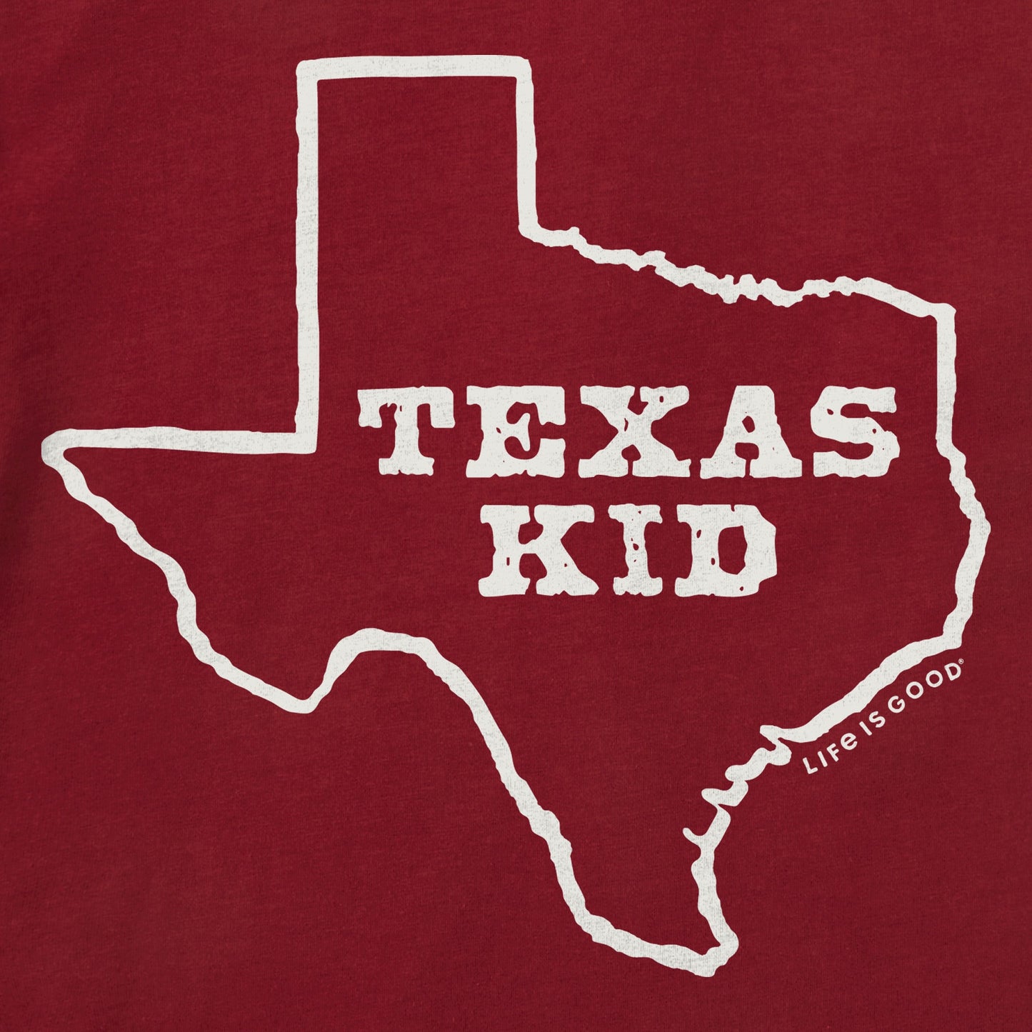 Toddler Texas Kid Short Sleeve Crusher Tee