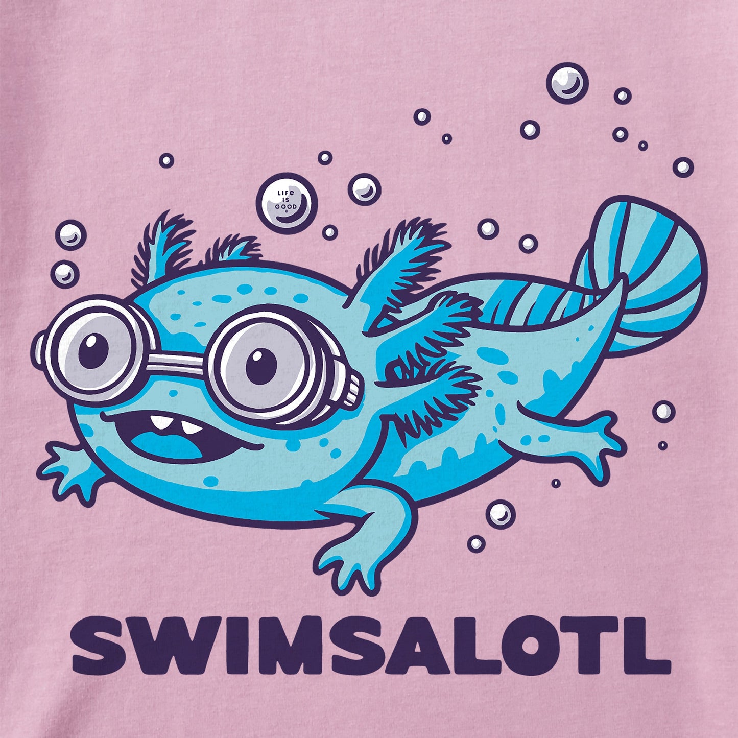 Toddler Swimsalotl Short Sleeve Crusher Tee