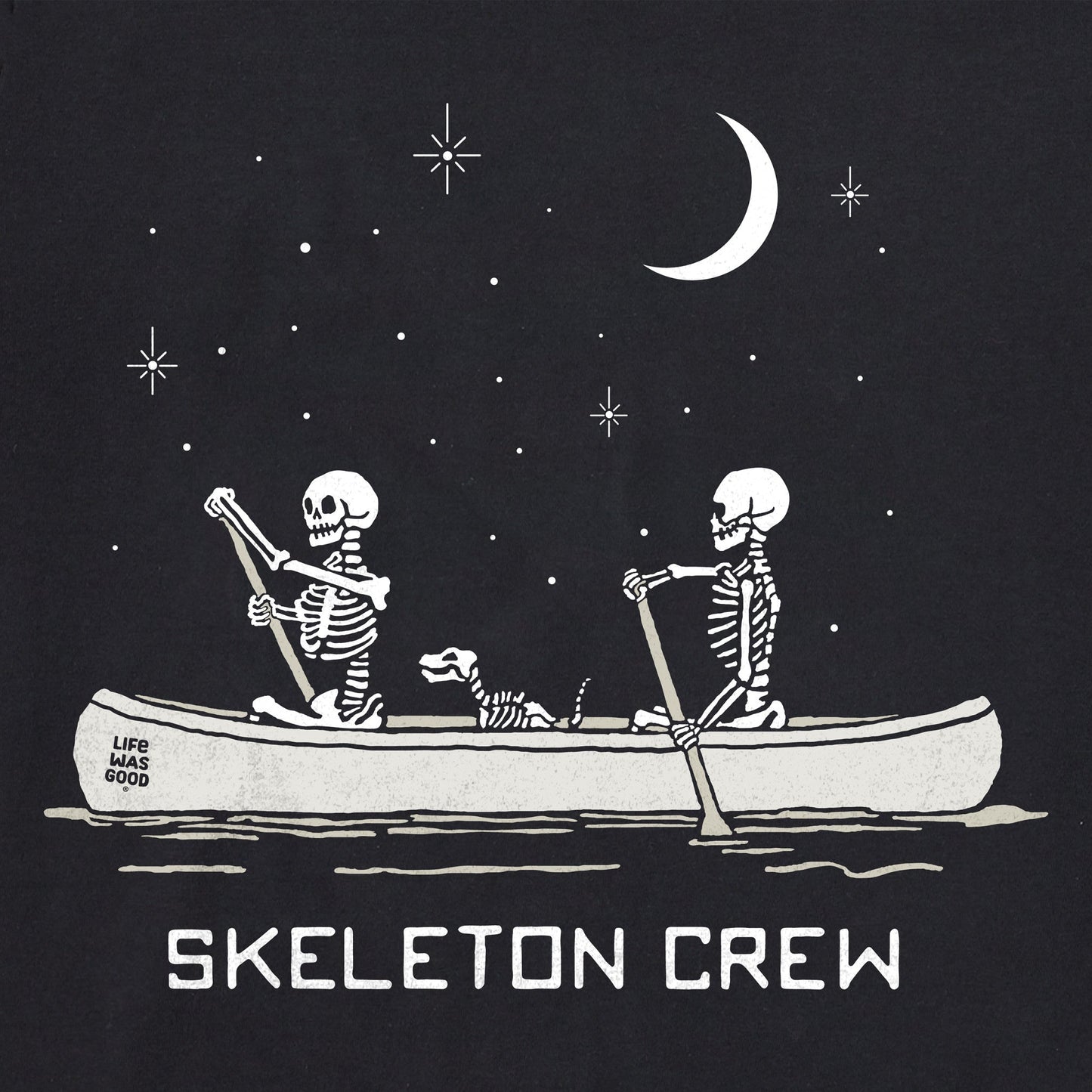 Women's Skeleton Crew Long Sleeve Crusher Tee