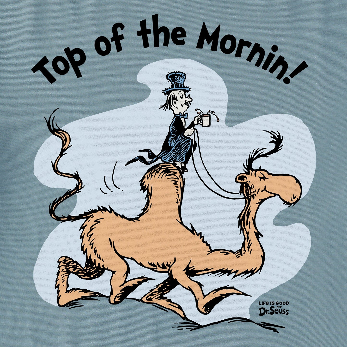 Men's Dr. Seuss Top of the Mornin Short Sleeve Crusher Tee