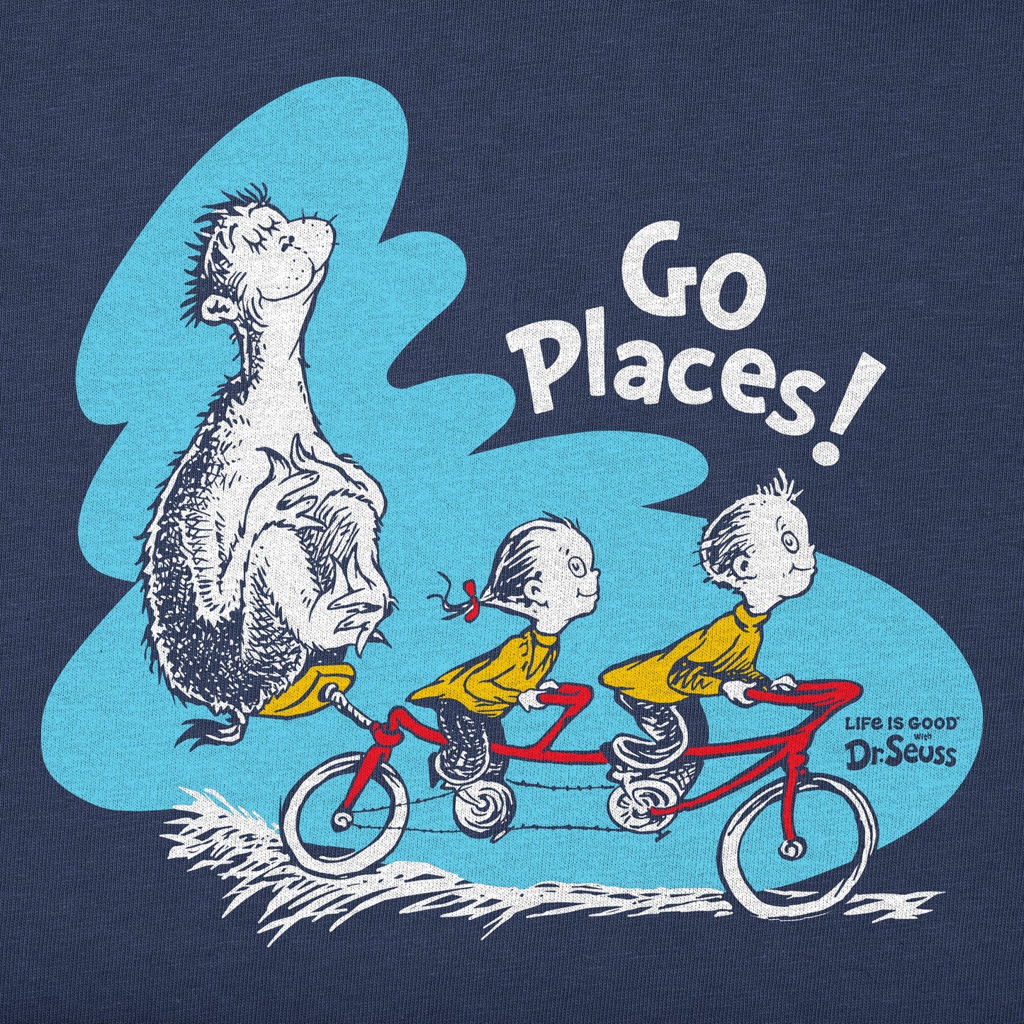 Women's Dr. Seuss Go Places Short Sleeve Tee
