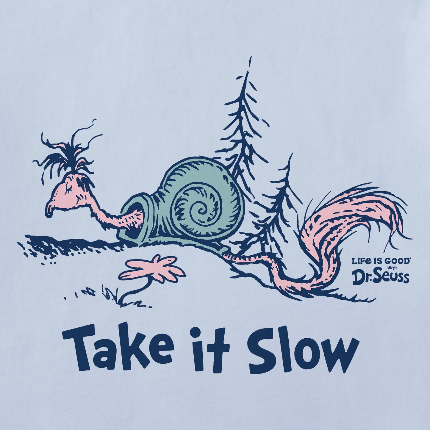 Women's Dr. Seuss Take It Slow Short Sleeve Crusher Tee