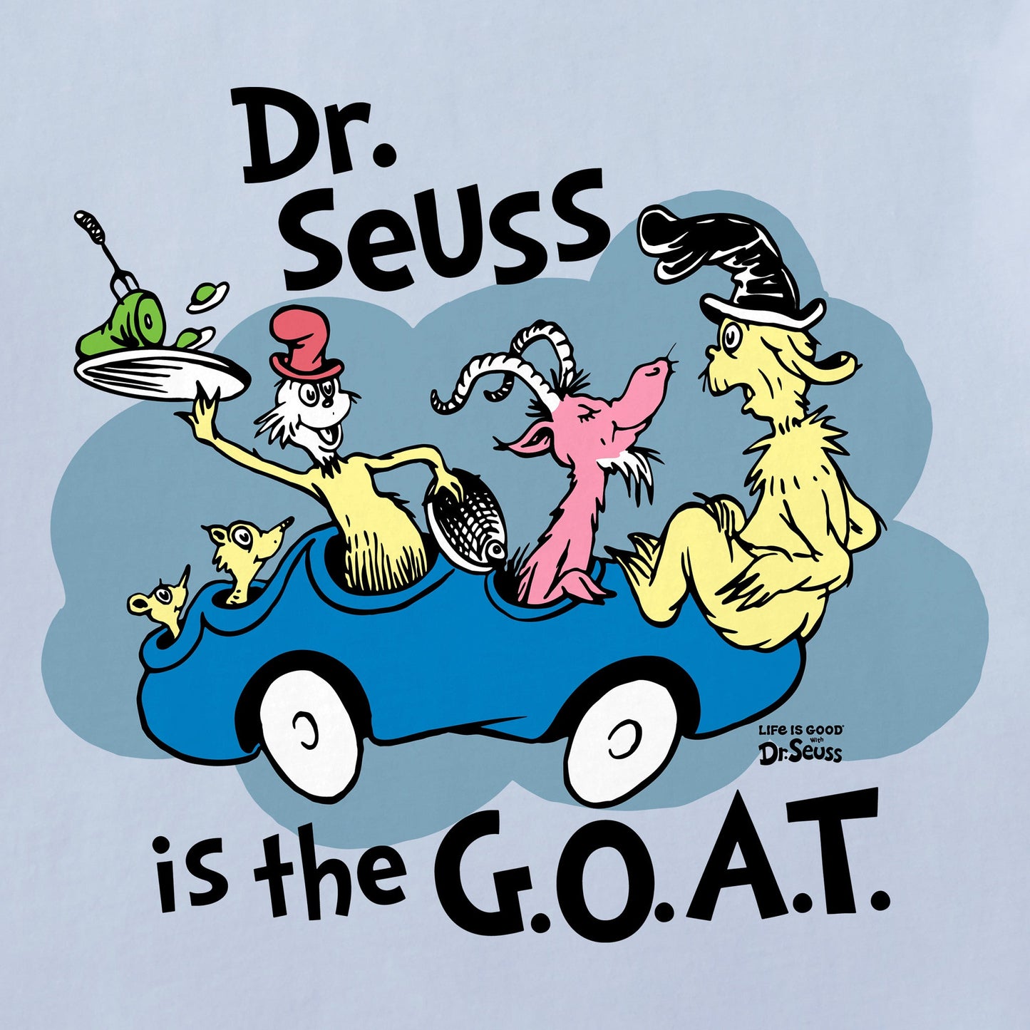 Women's Dr. Seuss is the GOAT Short Sleeve Crusher Tee