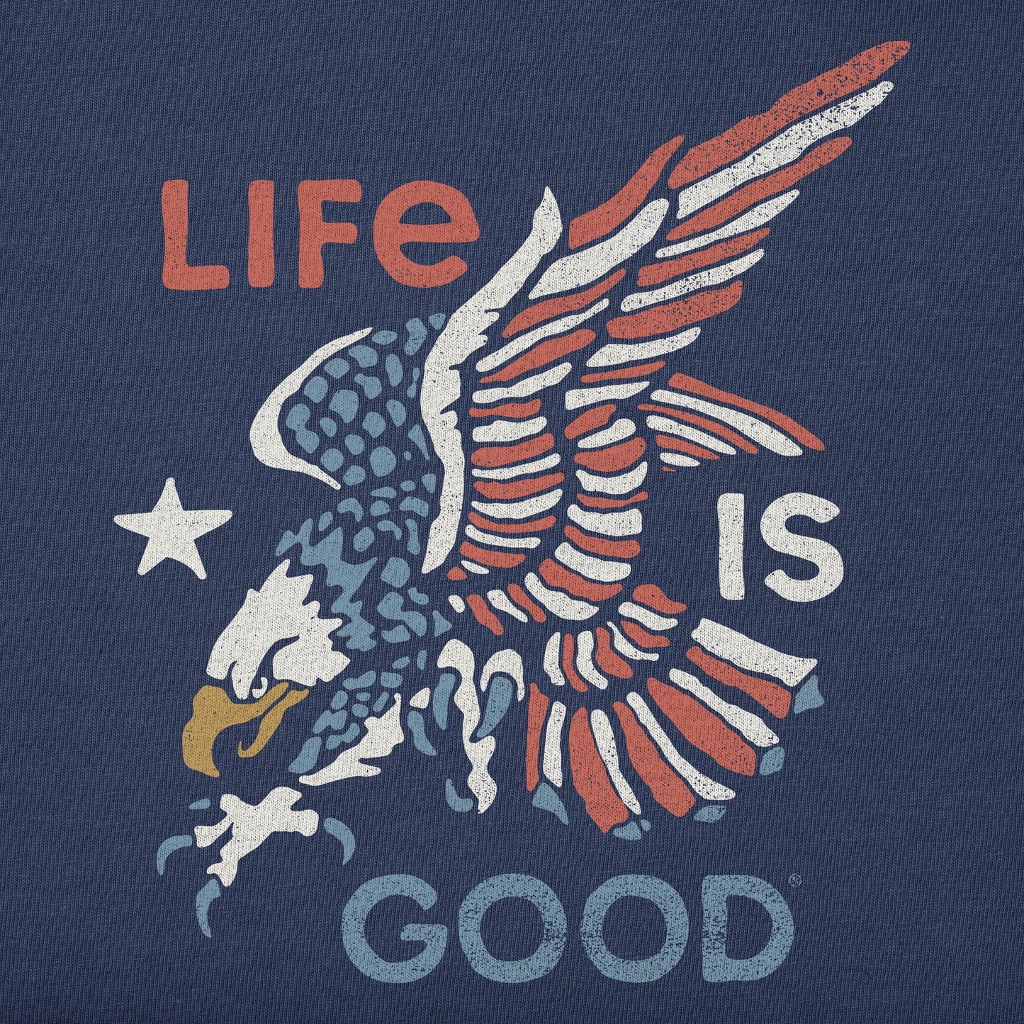 Kids American Eagle Short Sleeve Crusher Tee