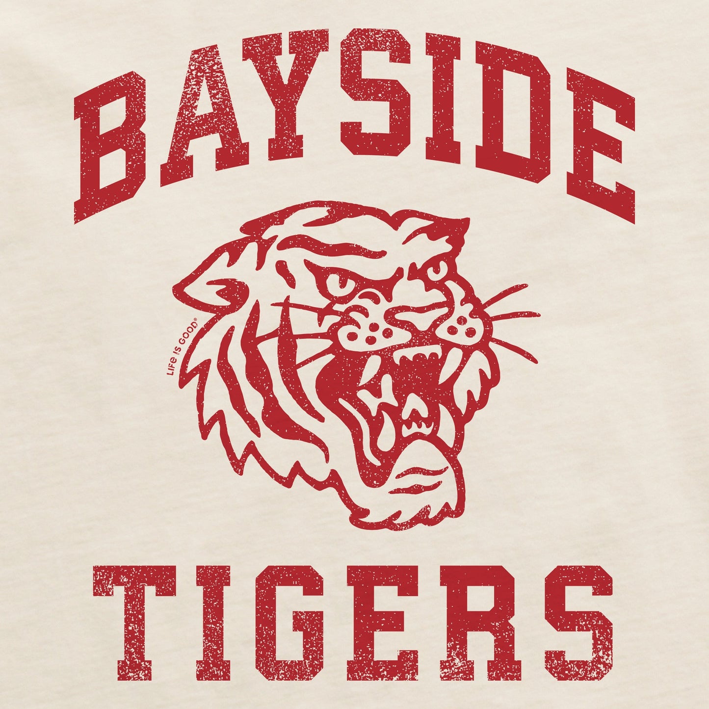 Women's Bayside Tigers Short Sleeve Crusher Boxy Tee