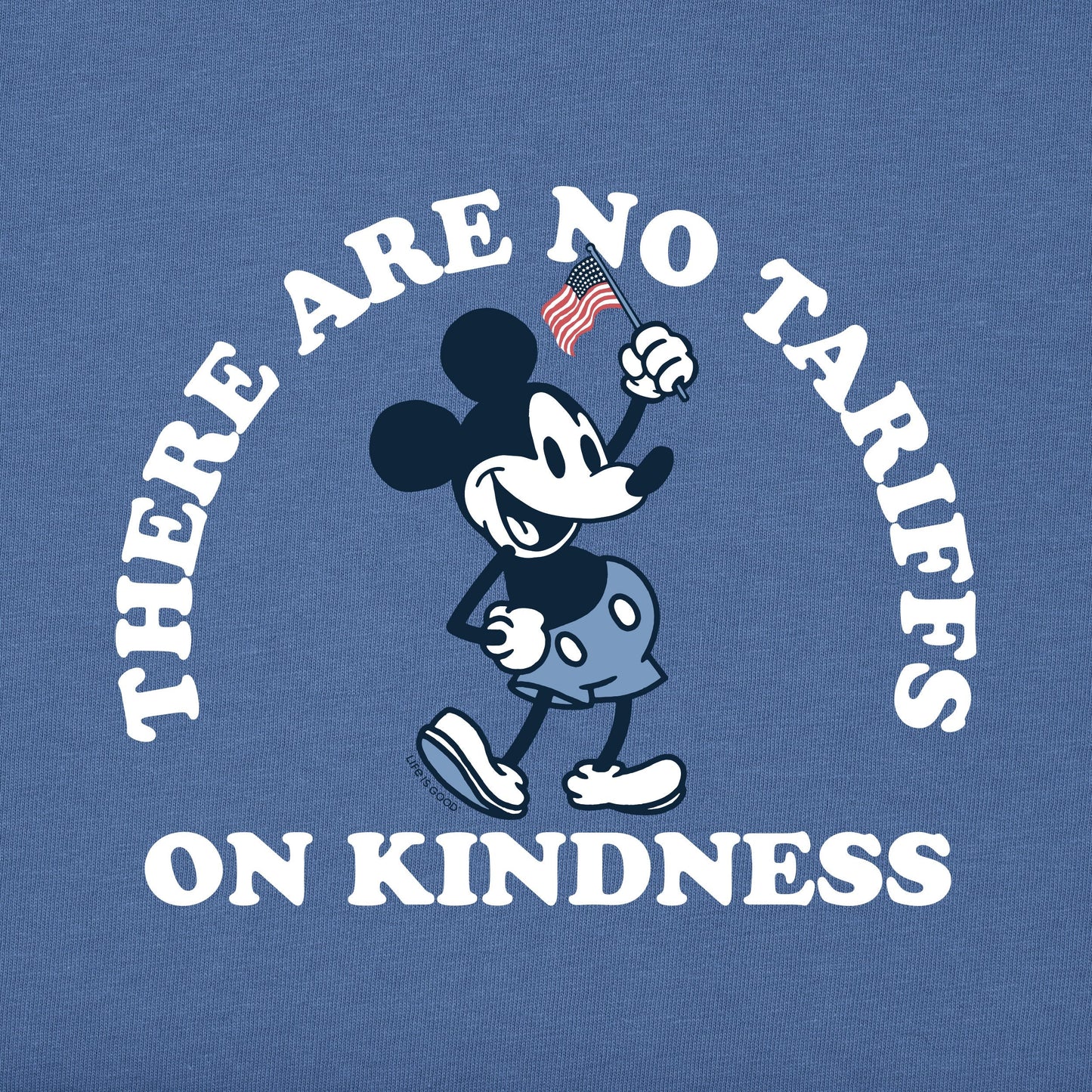 Men's No Tariffs on Kindness Willie Short Sleeve Crusher Tee