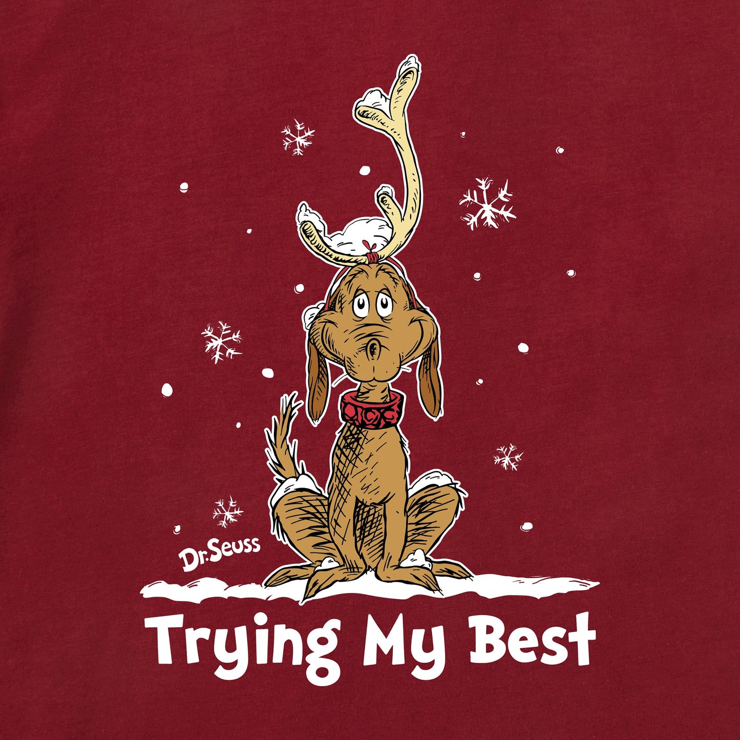 Women's Trying My Best Max Long Sleeve Crusher Tee