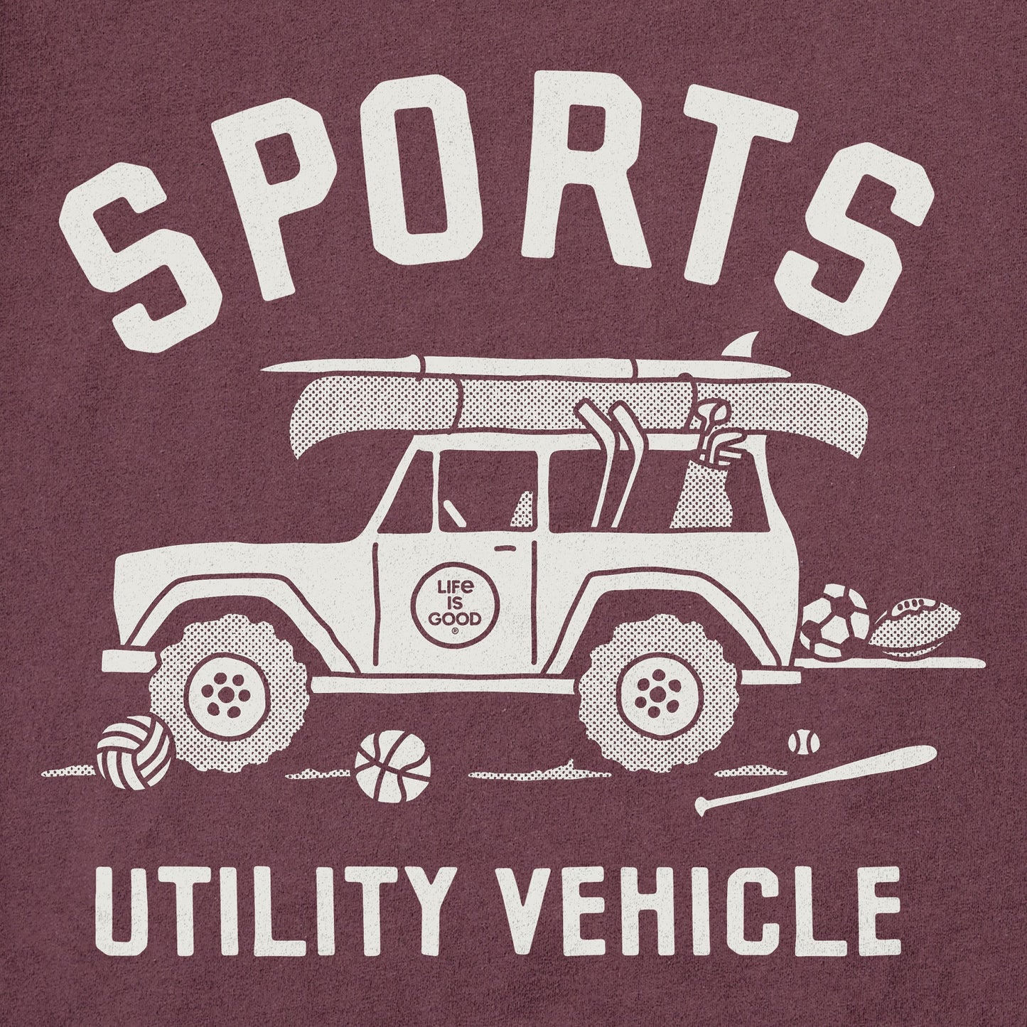 Women's Sports Utility Vehicle Short Sleeve Crusher Tee