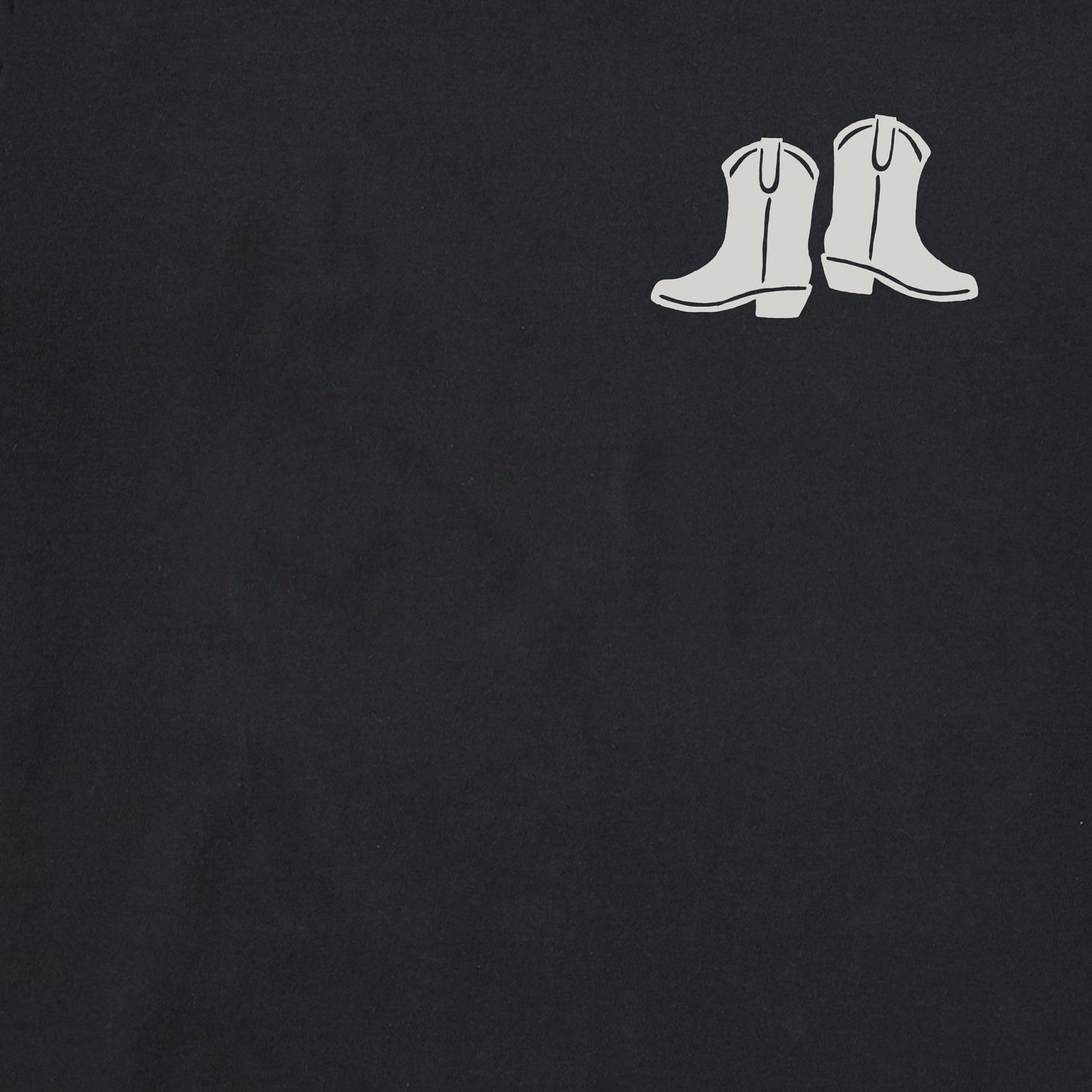 Women's These Boots are Made for Walkin Dog Short Sleeve Crusher Boxy Tee