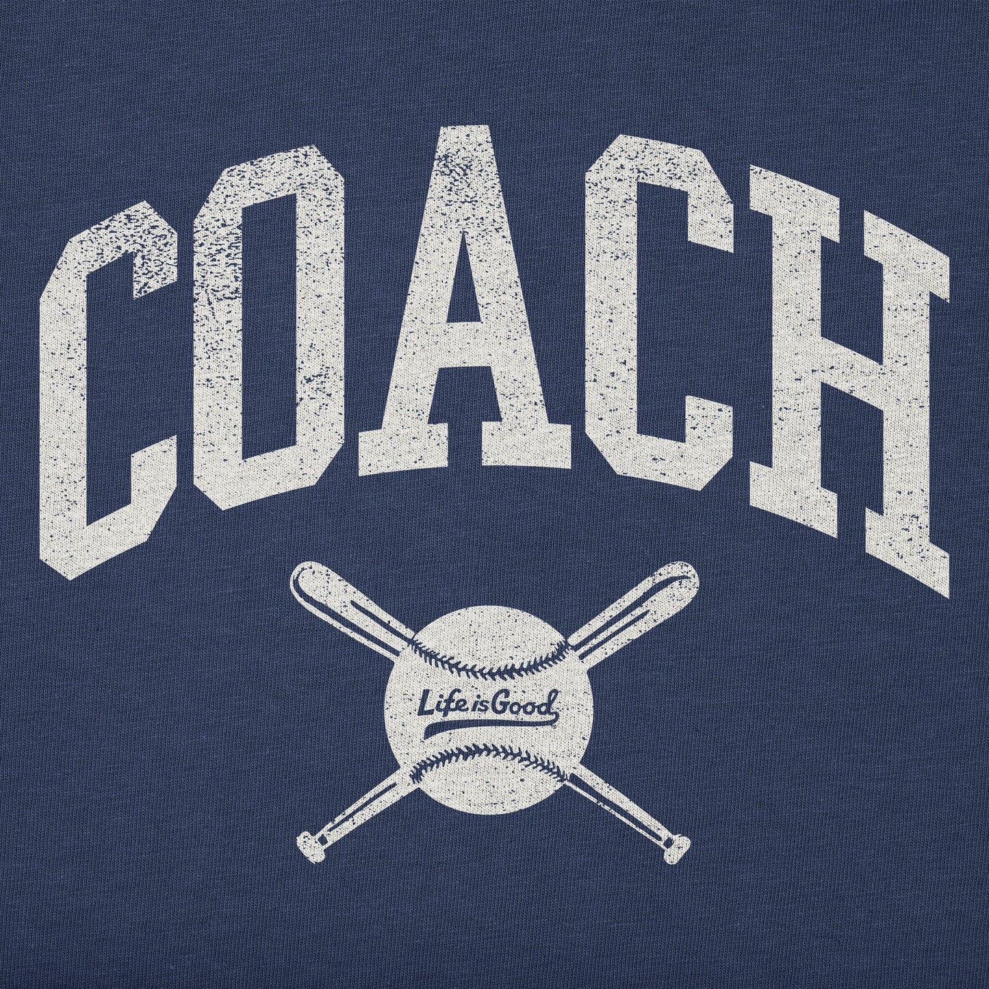 Women's Baseball Coach Short Sleeve Crusher Boxy Tee