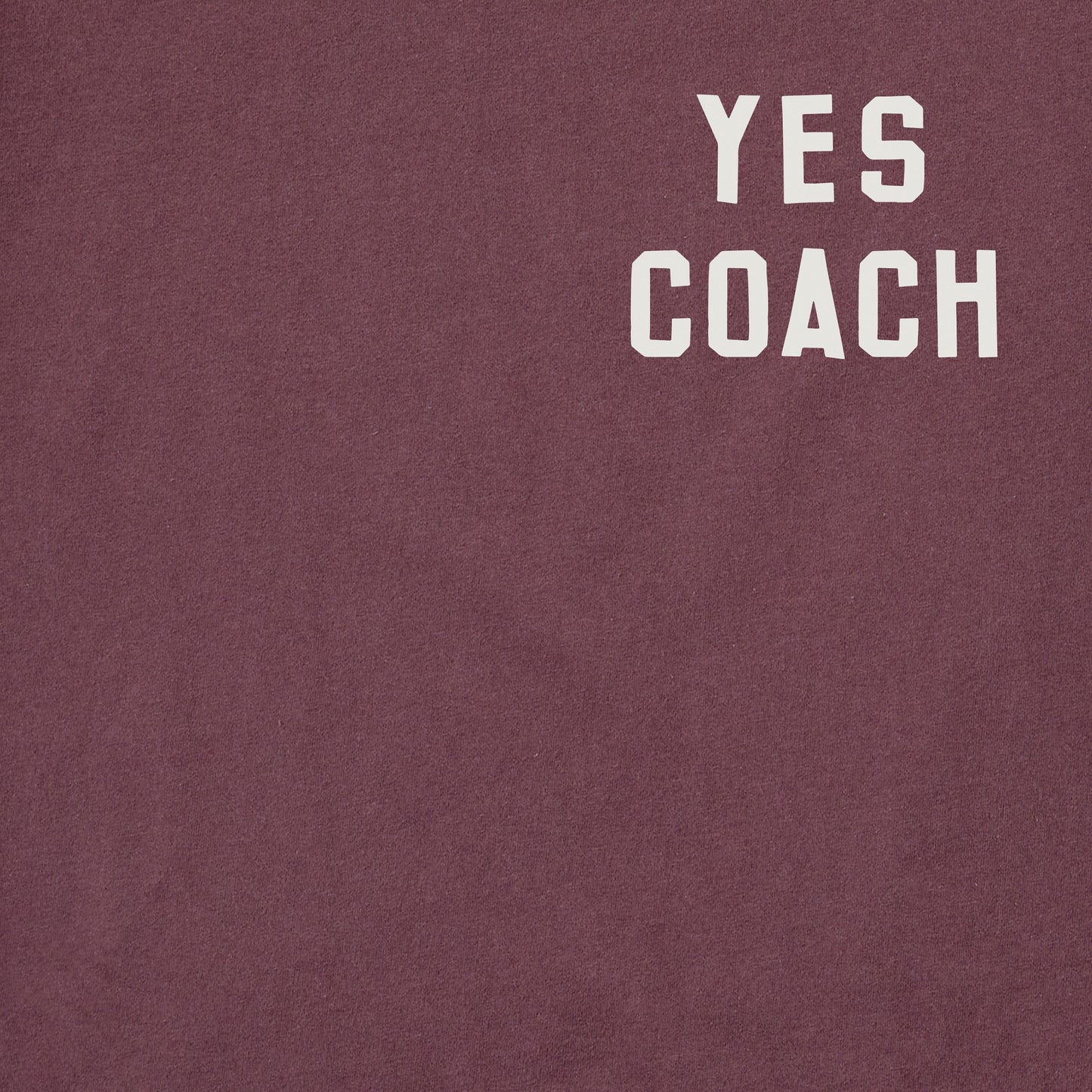 Men's Yes Coach Short Sleeve Crusher Tee
