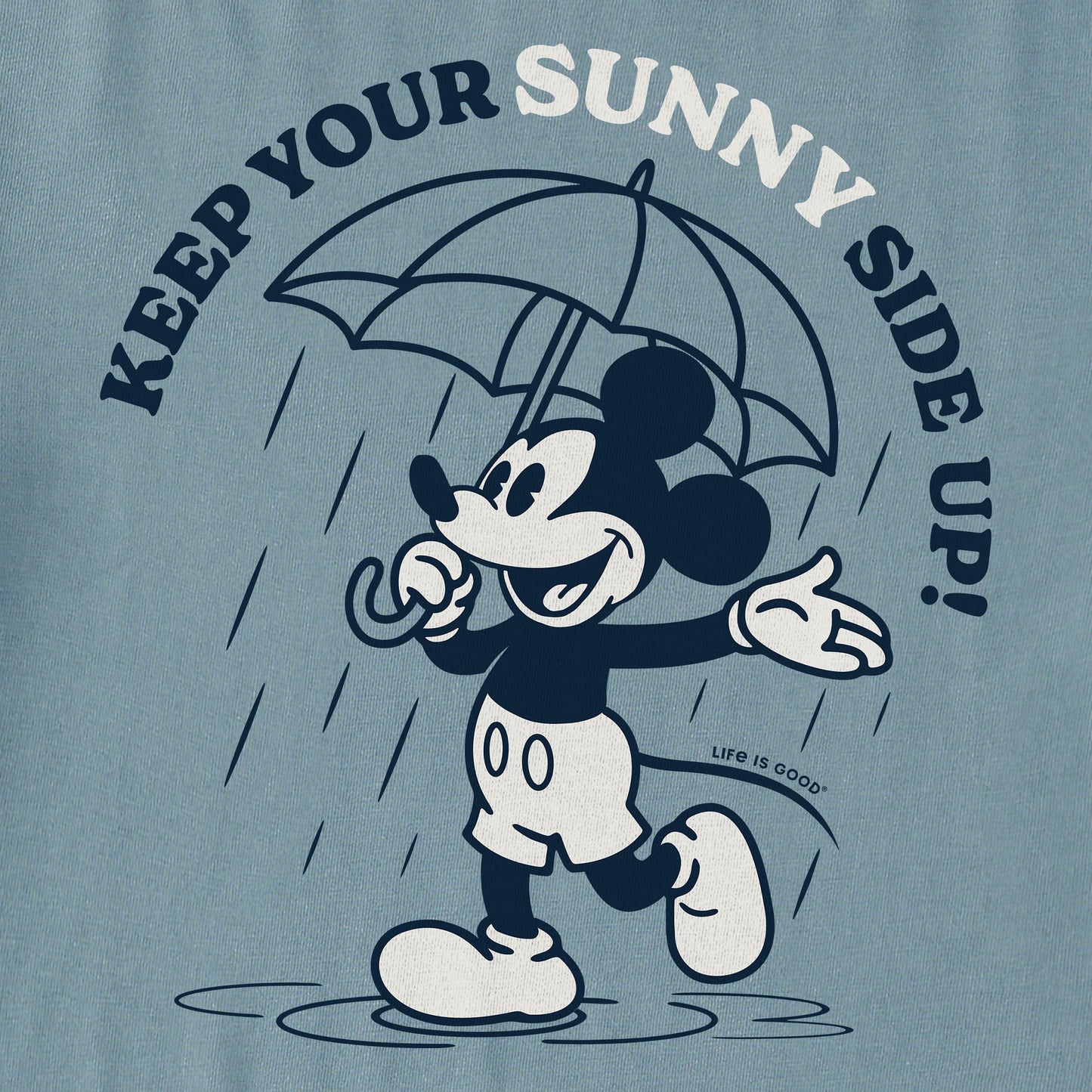 Men's Keep Your Sunny Side Up Willie Short Sleeve Crusher Tee