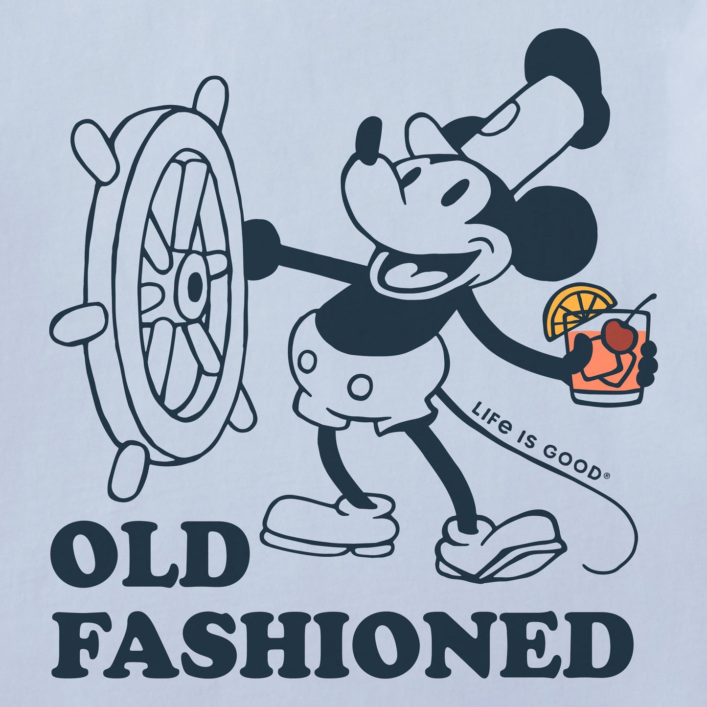 Women's Willie Old Fashioned Short Sleeve Crusher Tee