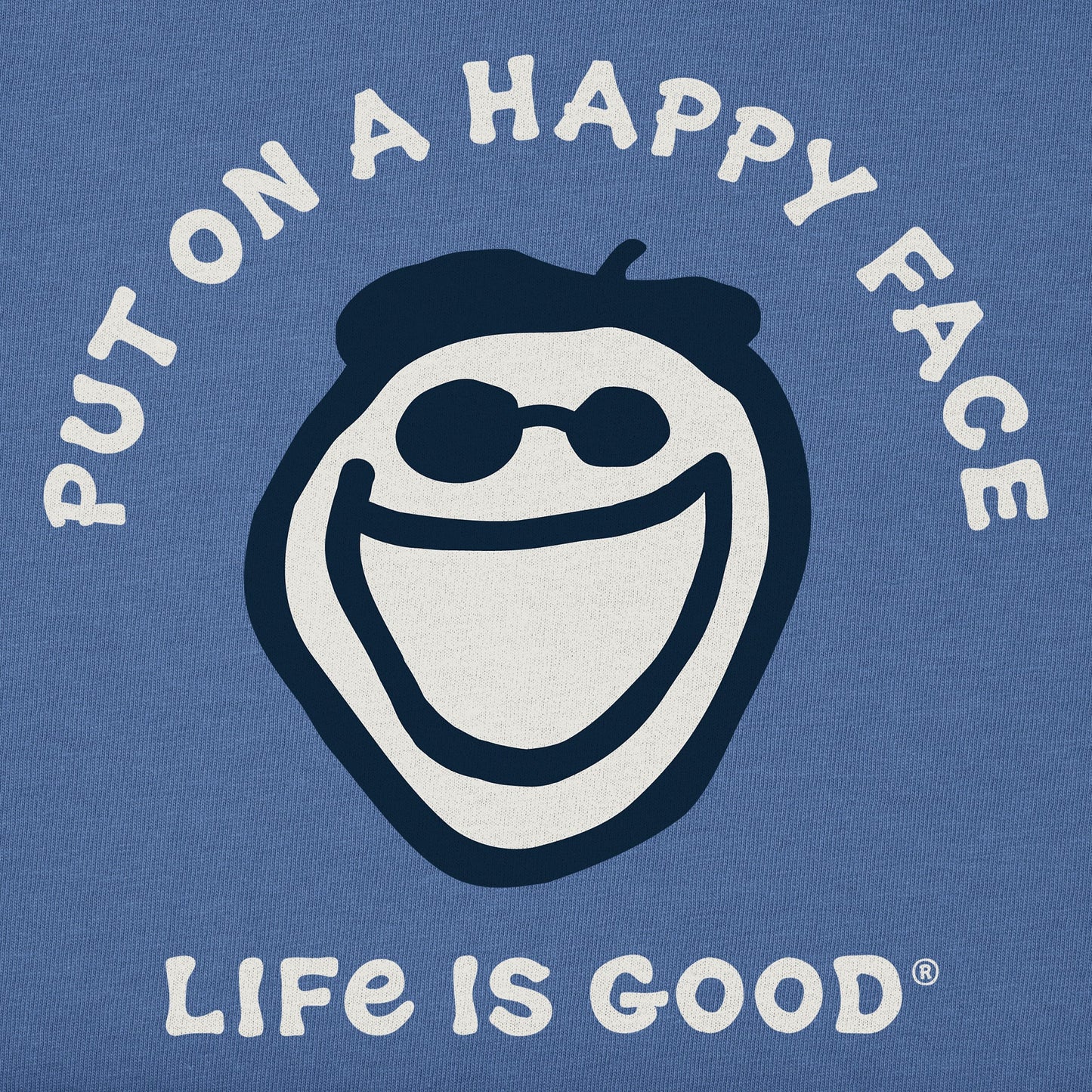 Women's Put On a Happy Face Jake Short Sleeve Tee