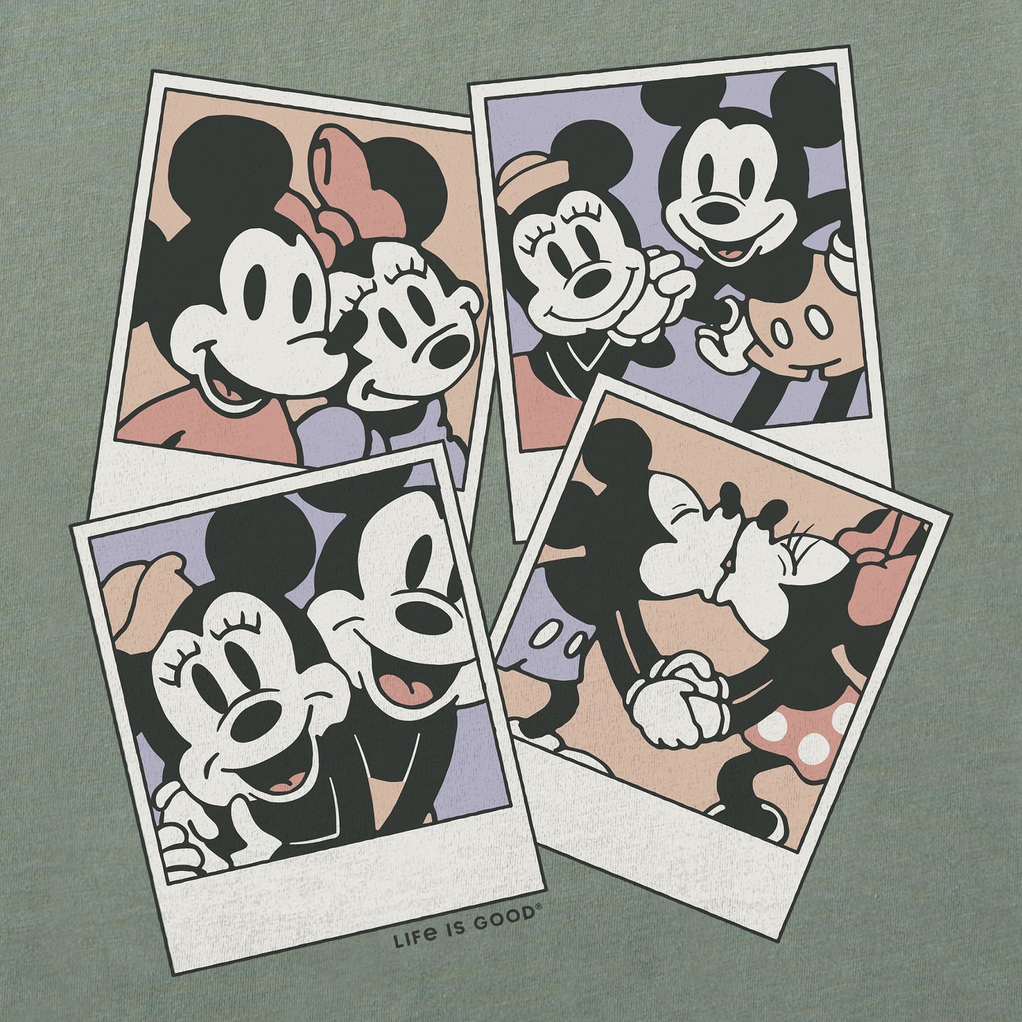 Women's Willie Snapshots Short Sleeve Crusher Boxy Tee