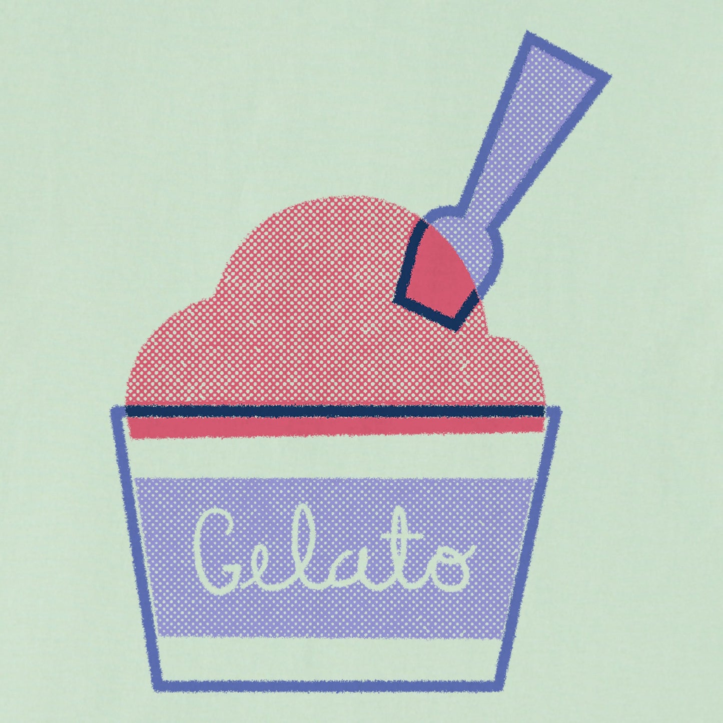 Kids Gelato Cup Short Sleeve Crusher Tee