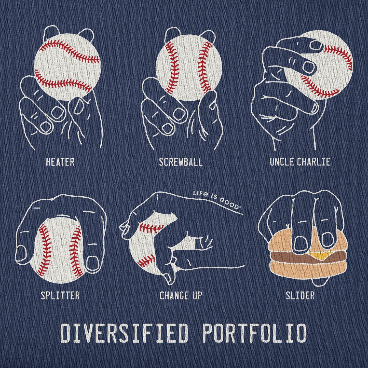 Kids Diversified Pitch Portfolio Short Sleeve Crusher Tee