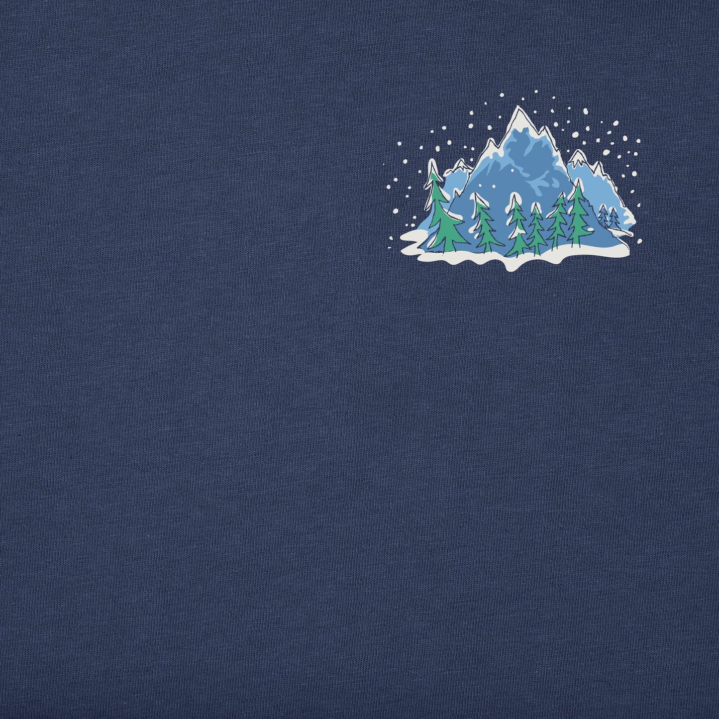 Men's Grinch Mountain Man Long Sleeve Crusher Tee