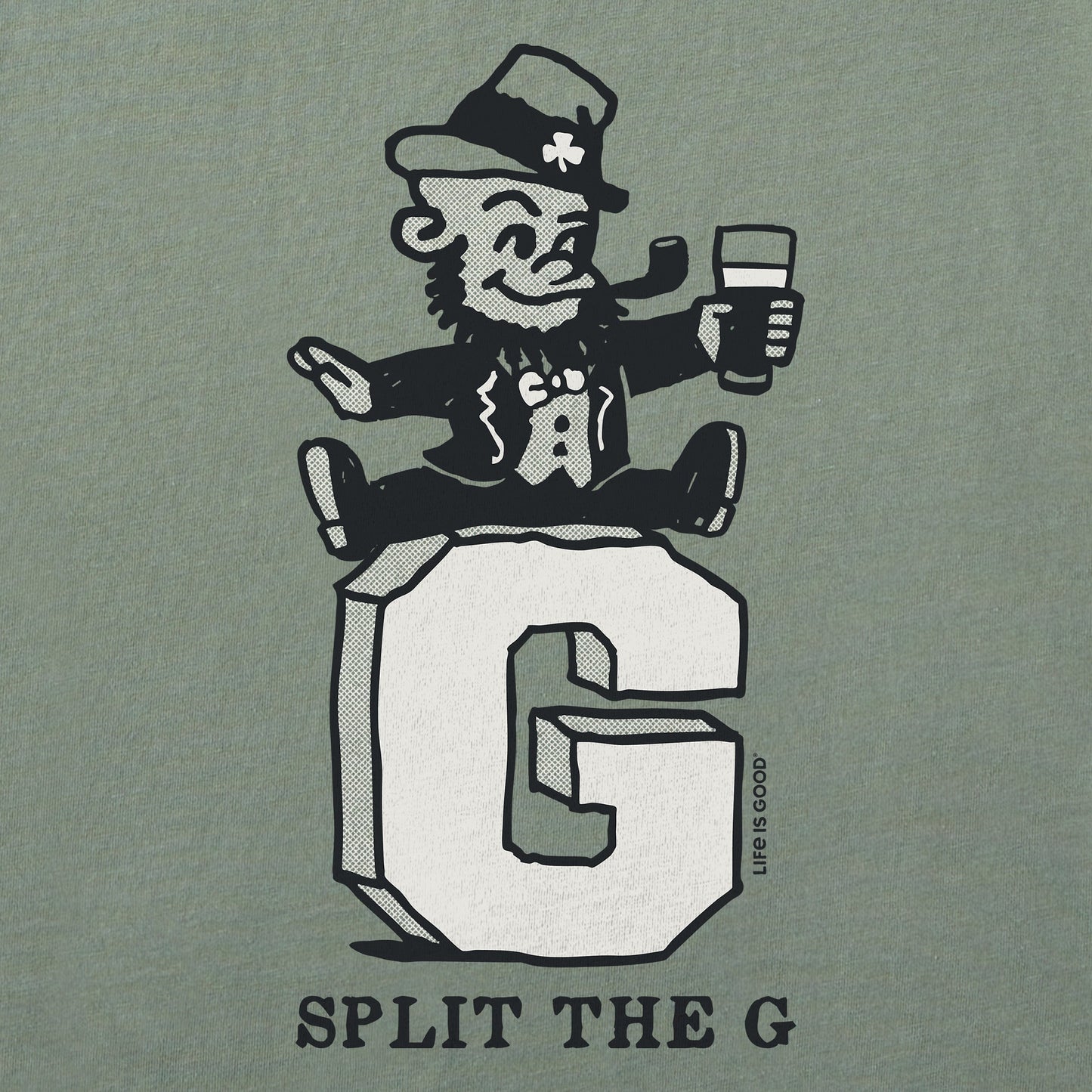 Women's Split the G Short Sleeve Crusher Boxy Tee