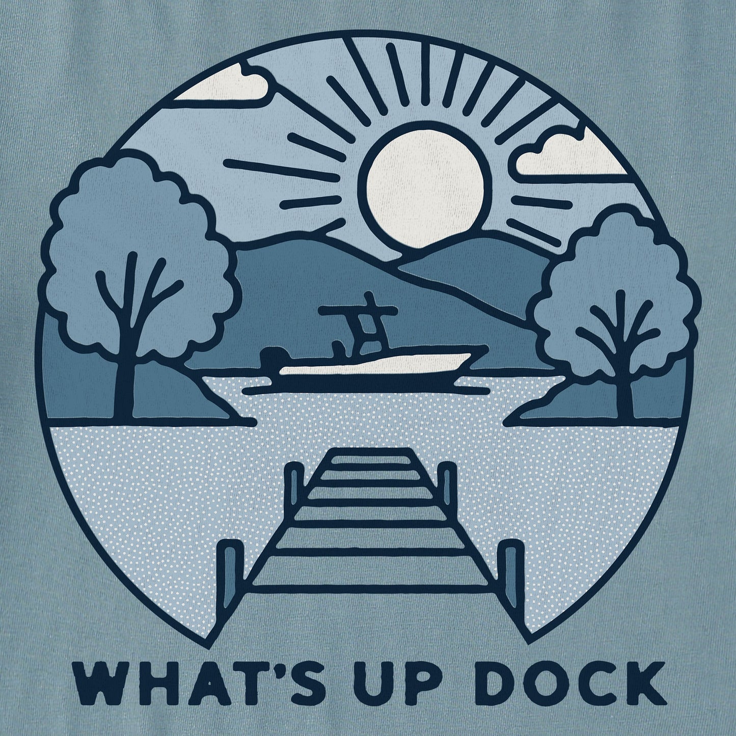 Women's What's Up Dock Short Sleeve Crusher Tee