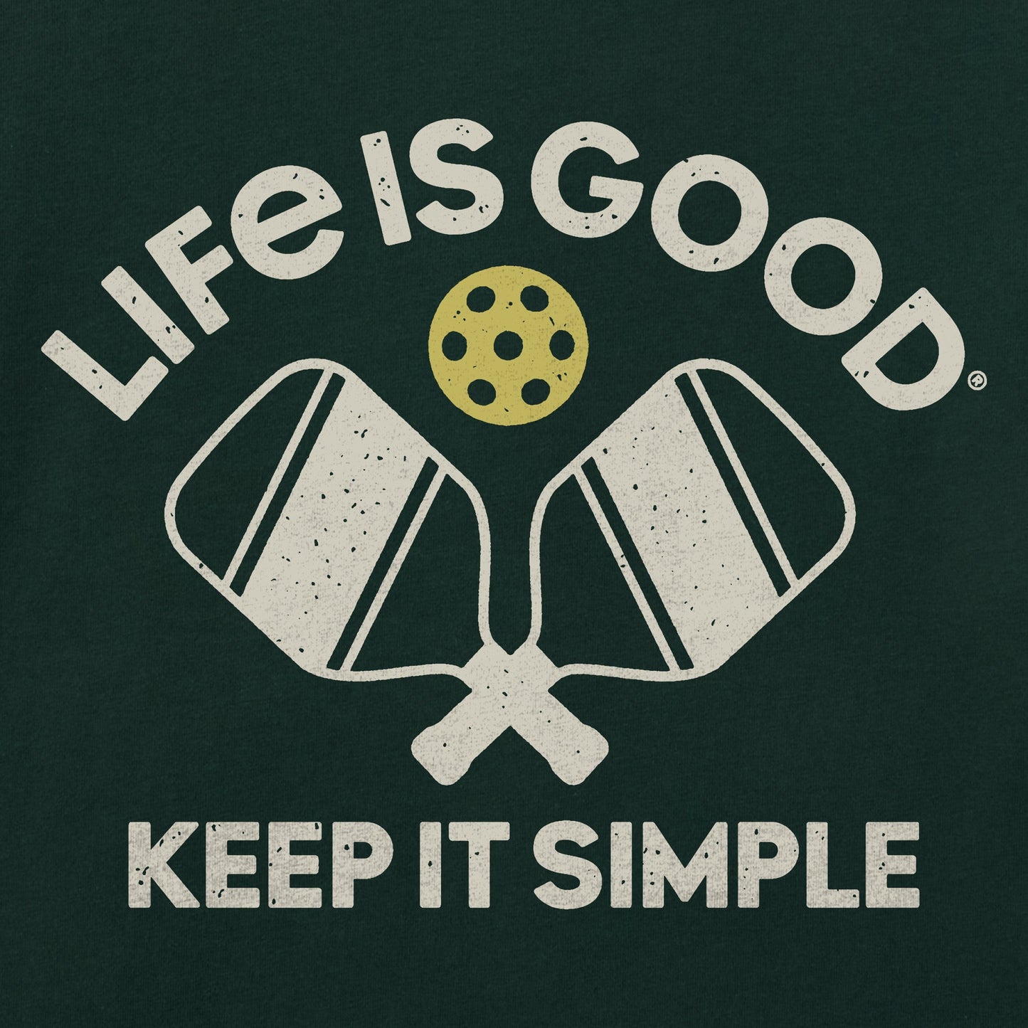 Men's Keep it Simple Pickleball Short Sleeve Crusher Tee