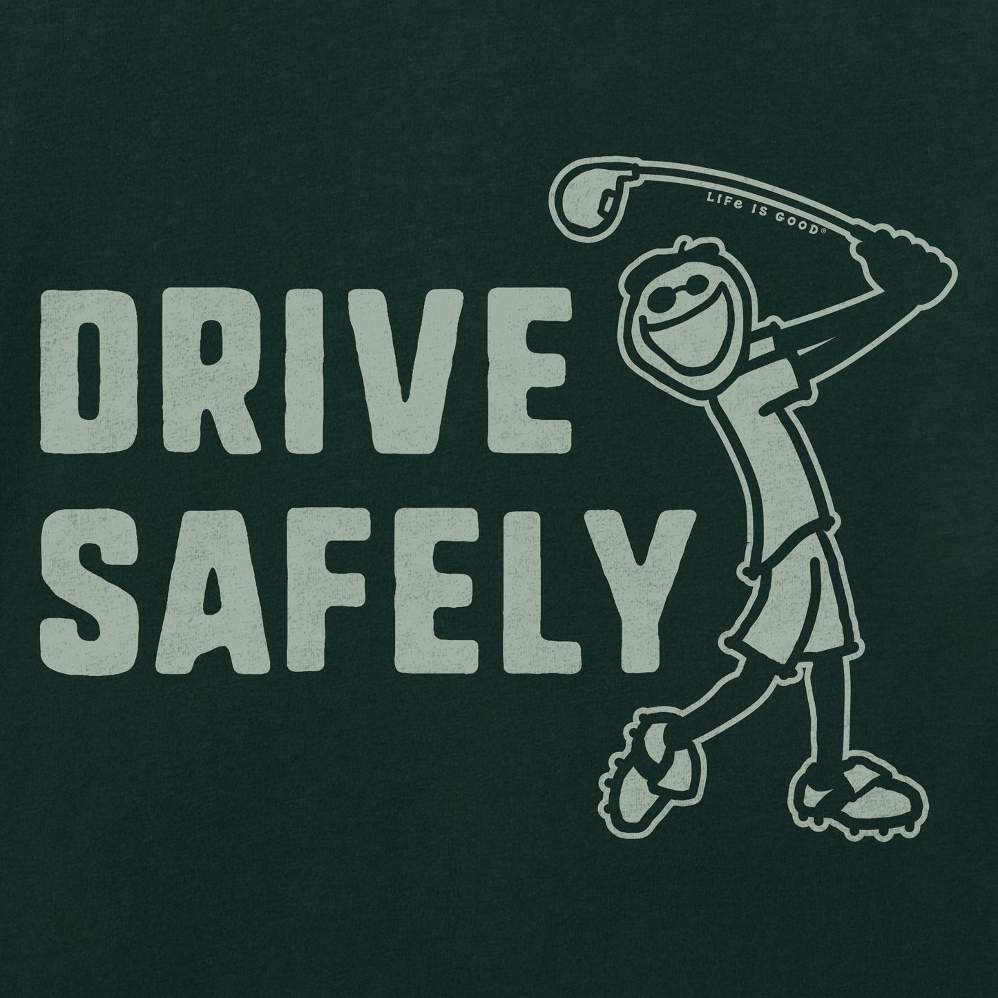 Men's Drive Safely Jake Short Sleeve Crusher Tee