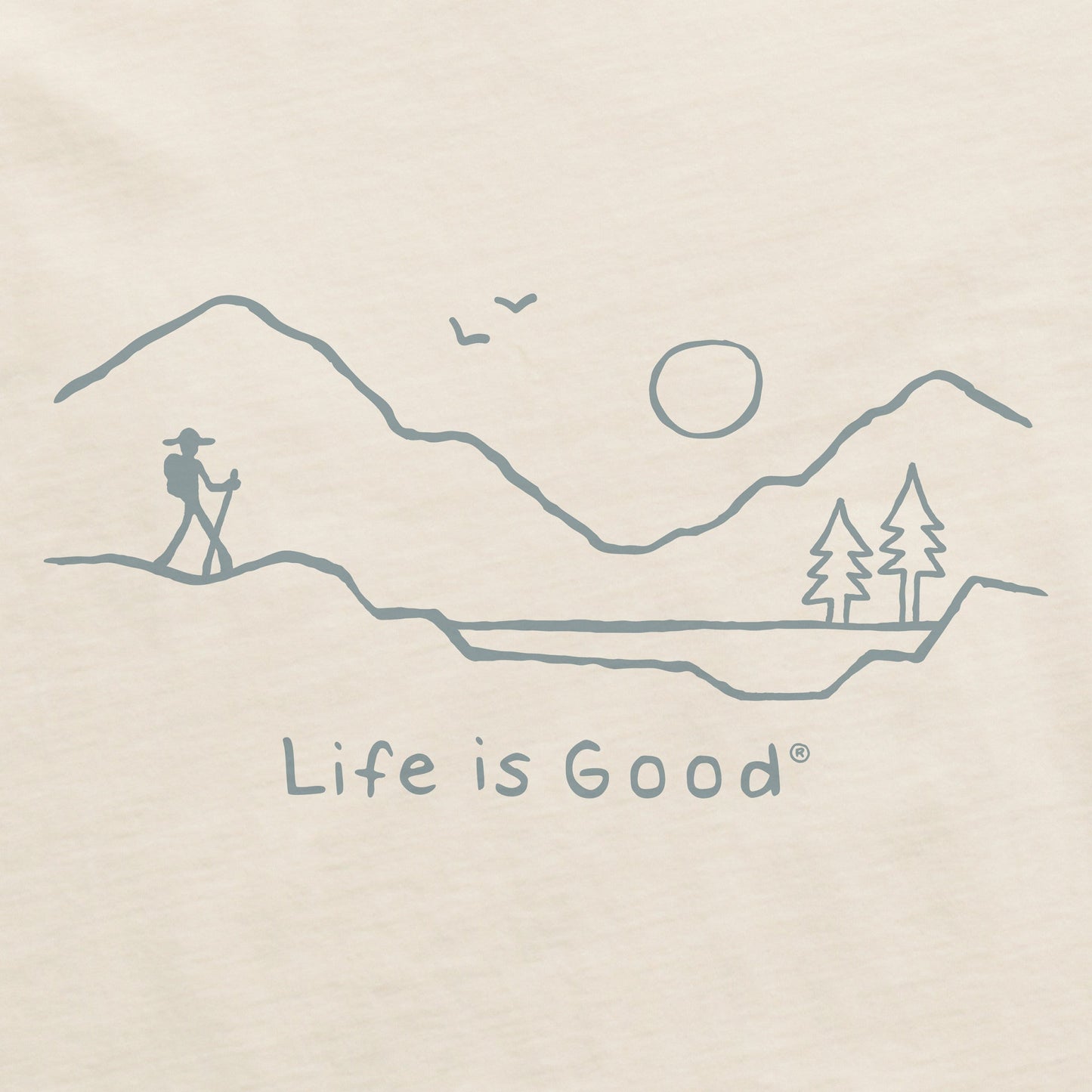 Men's Hike Mountain Vista Short Sleeve Crusher Tee