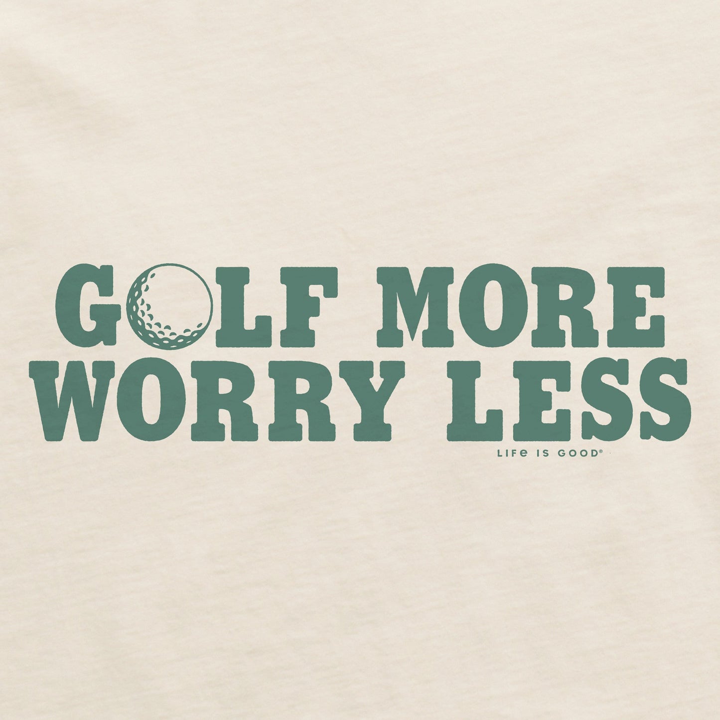 Men's Golf More Golf Ball Short Sleeve Crusher Tee