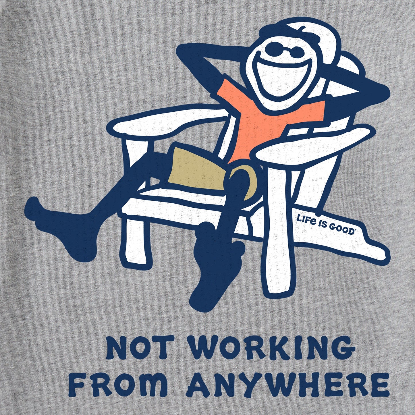 Men's Jake Not Working Short Sleeve Tee