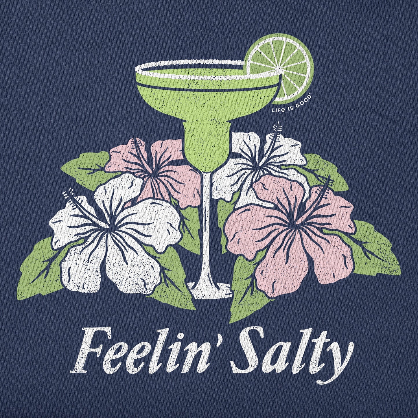 Women's Feelin' Salty Margarita Short Sleeve Crusher Boxy Tee