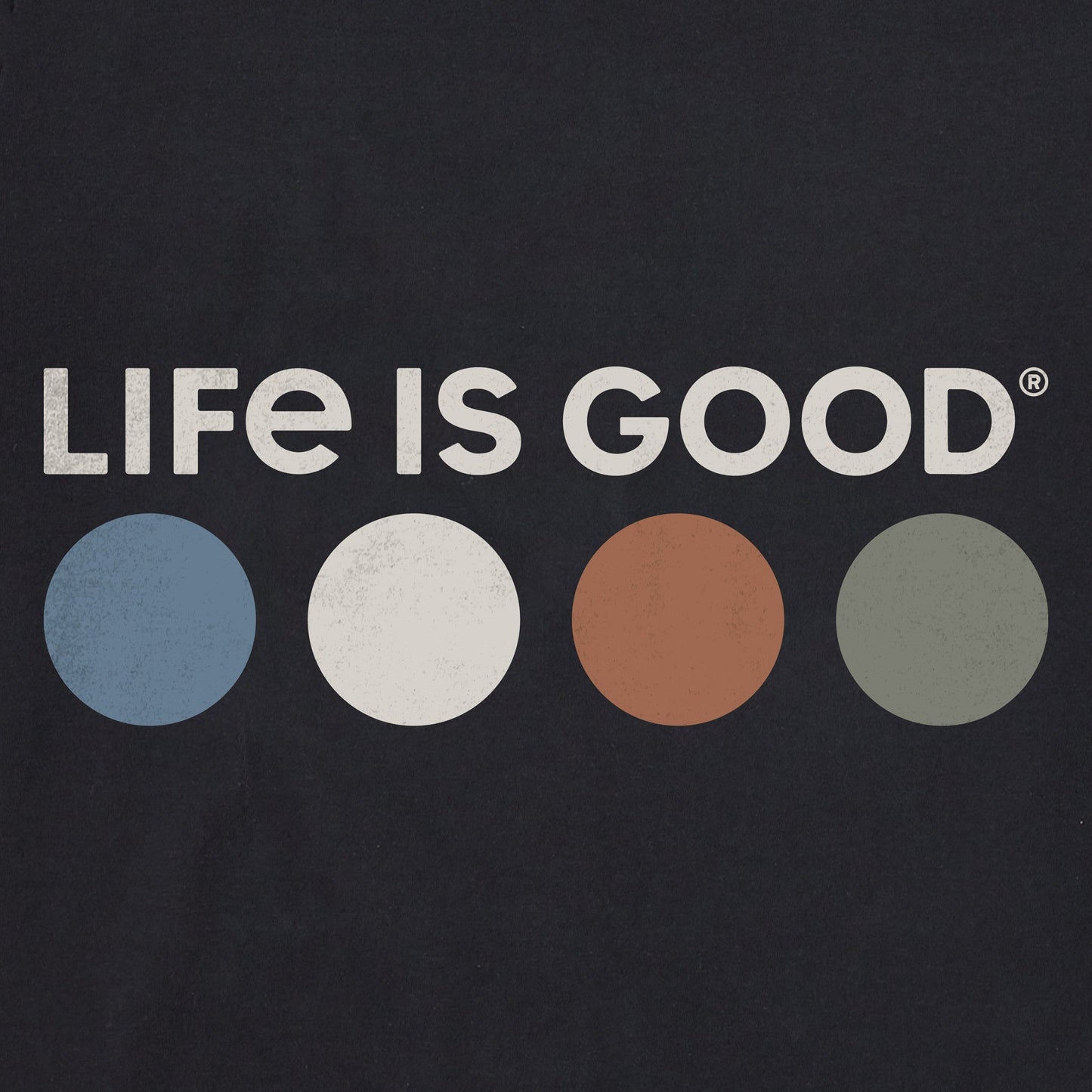 Men's LIG Color Circles Short Sleeve Crusher Tee