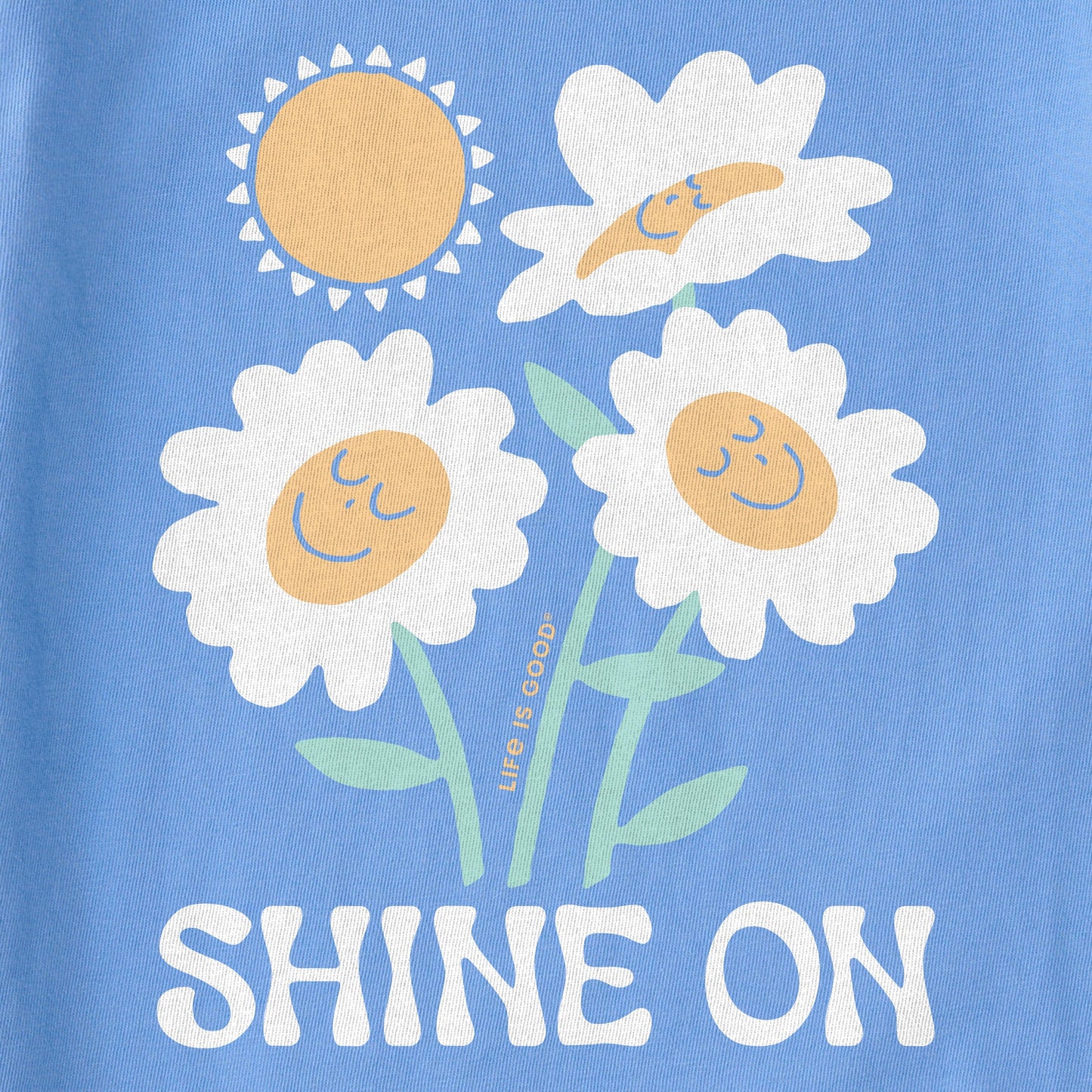 Women's Shine On Daisies Short Sleeve Tee