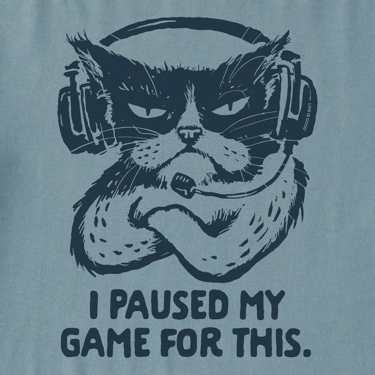 Men's I Paused My Game For This Short Sleeve Crusher Tee