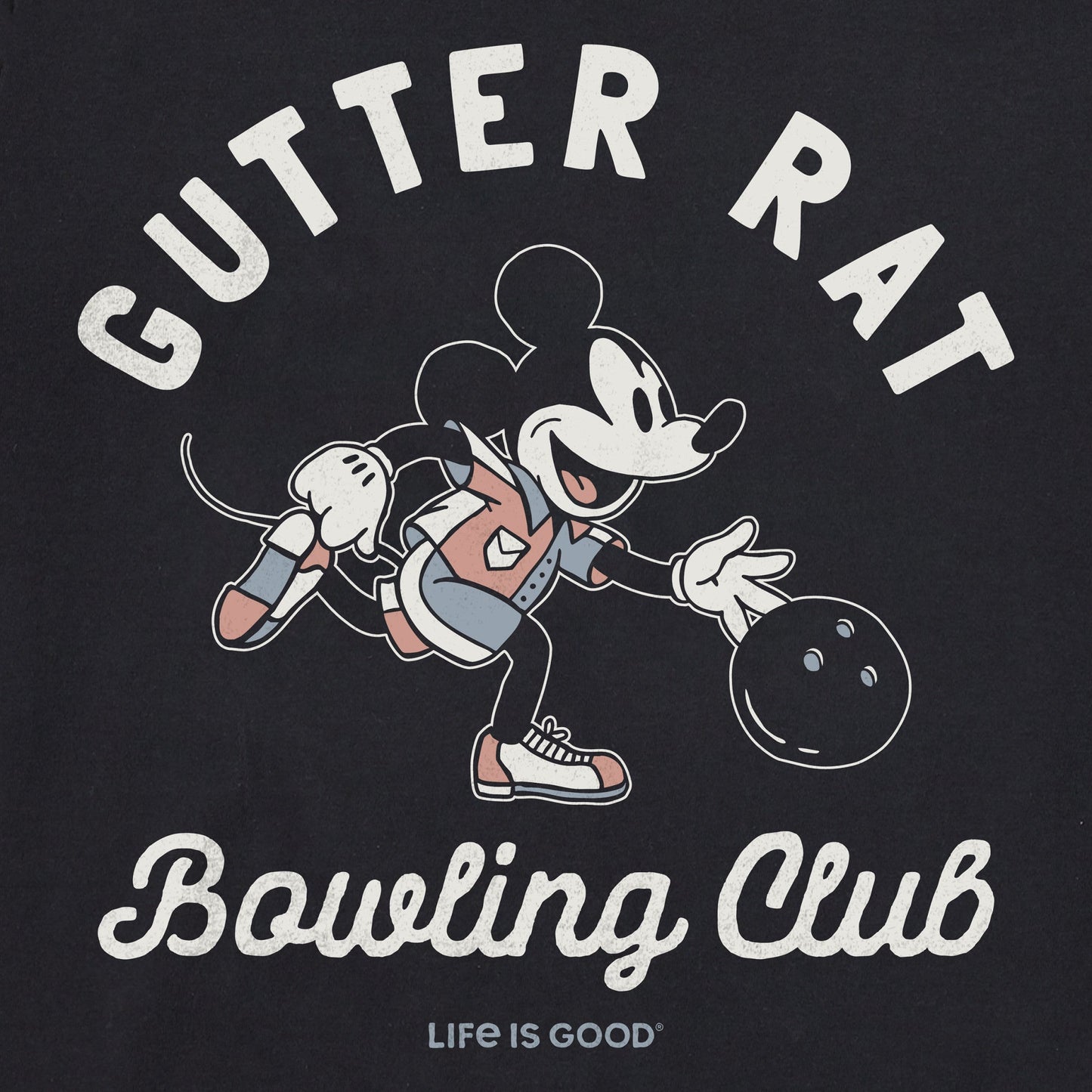 Men's Gutter Rat Bowling Club Short Sleeve Tee