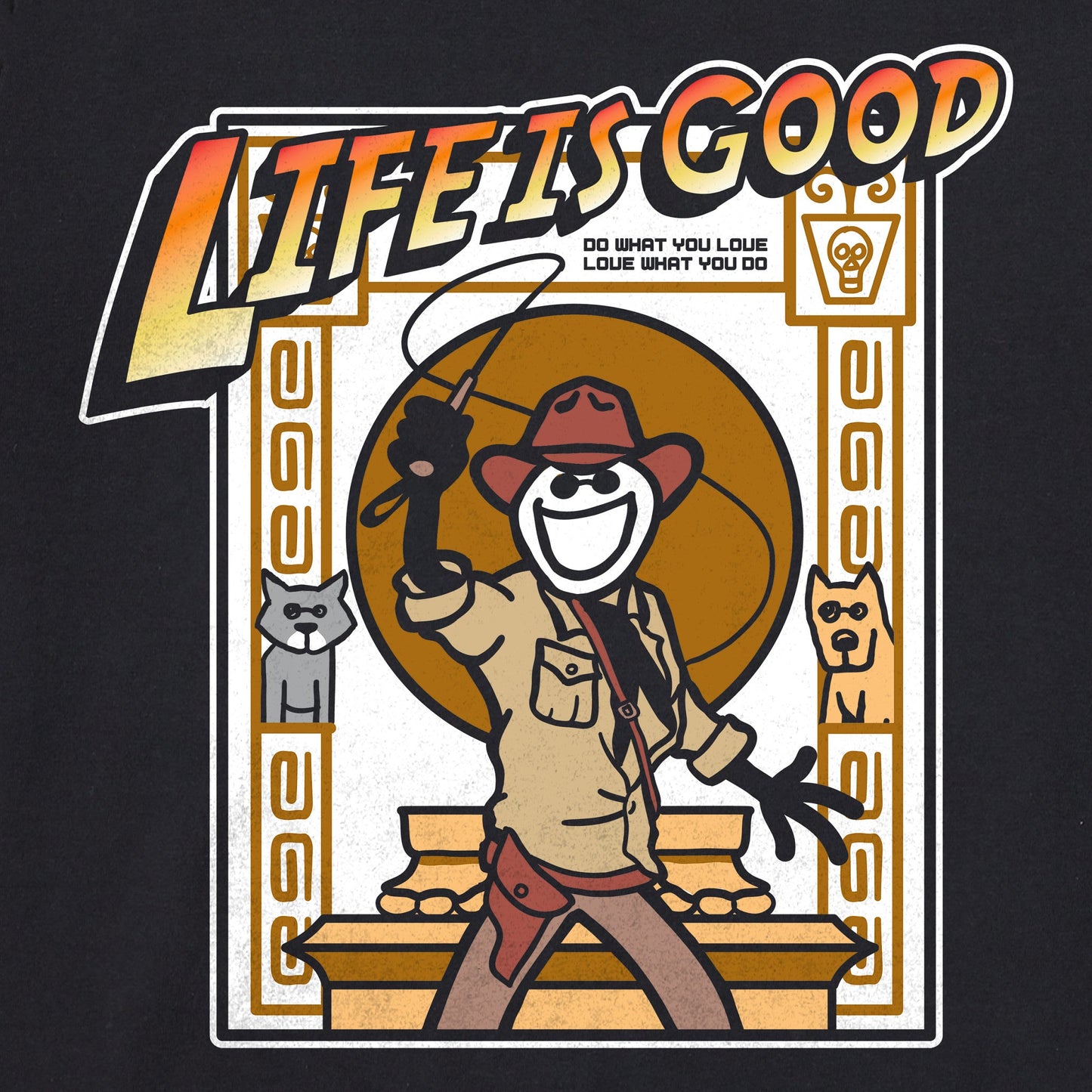 Men's Raider Jake Short Sleeve Crusher Tee