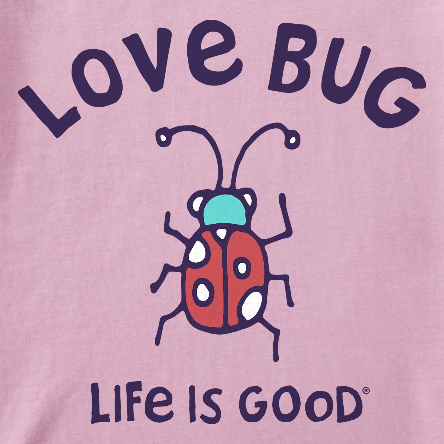 Toddler Buggy Love Bug Short Sleeve Crusher Tee