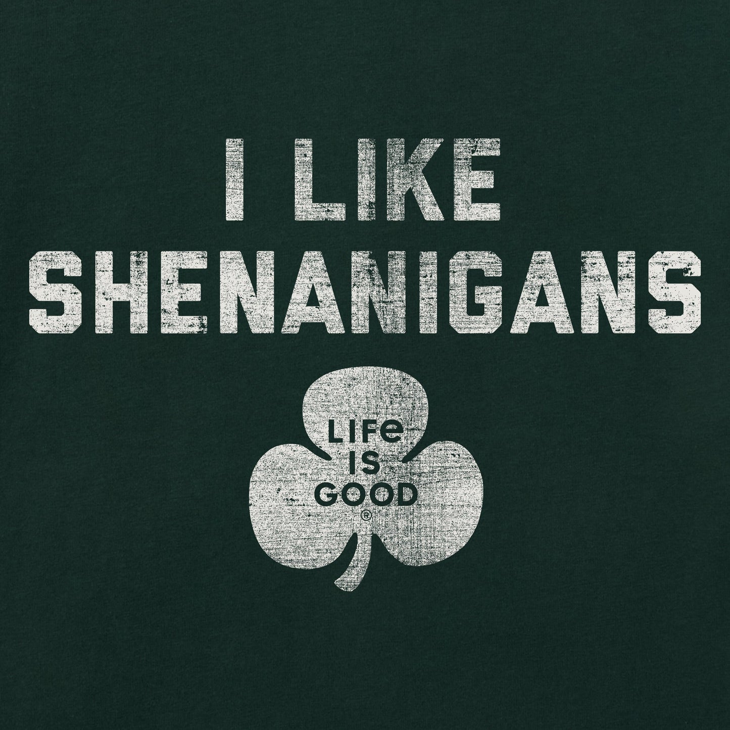 Men's I Like Shenanigans Short Sleeve Crusher Tee