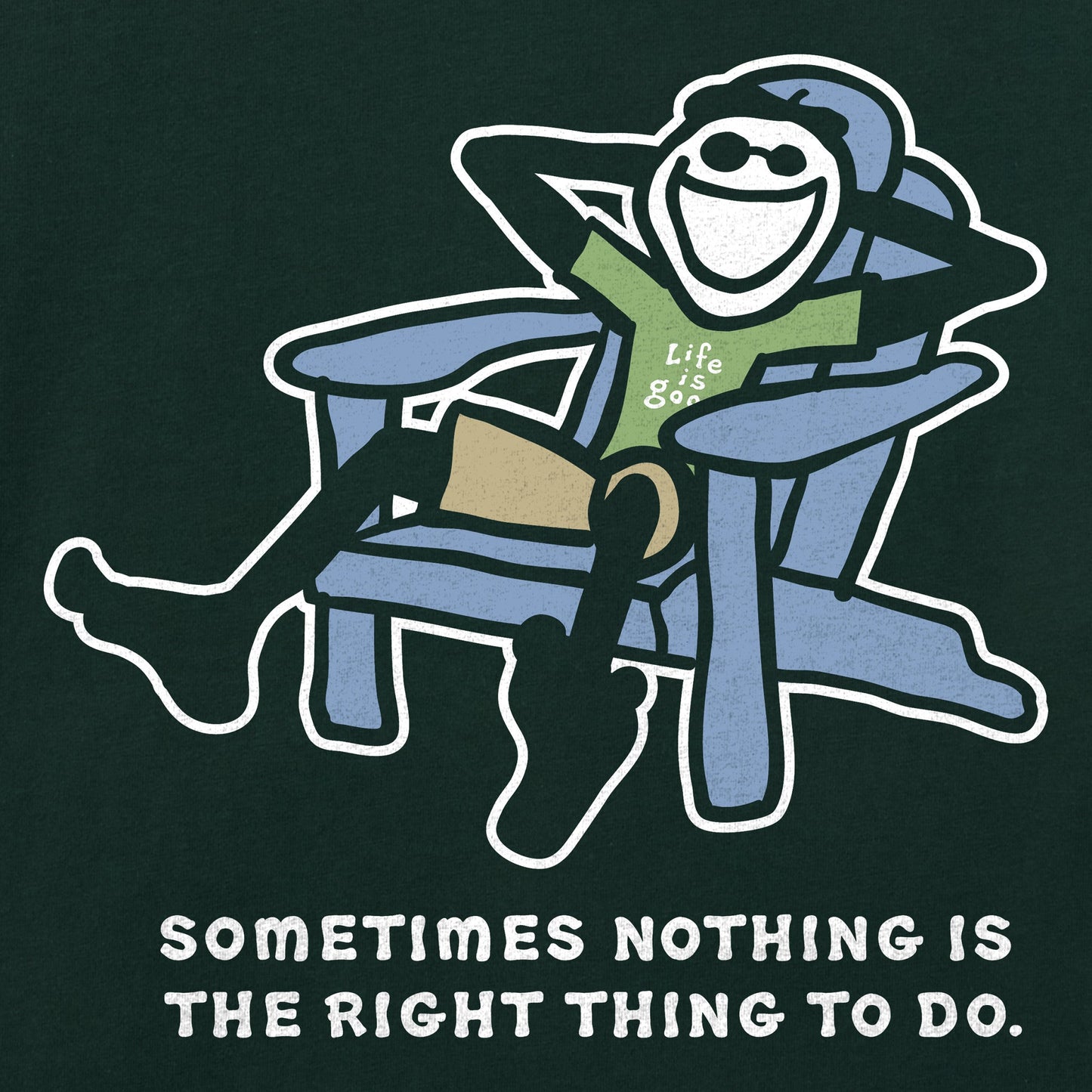 Men's Right Thing Jake Short Sleeve Crusher Tee