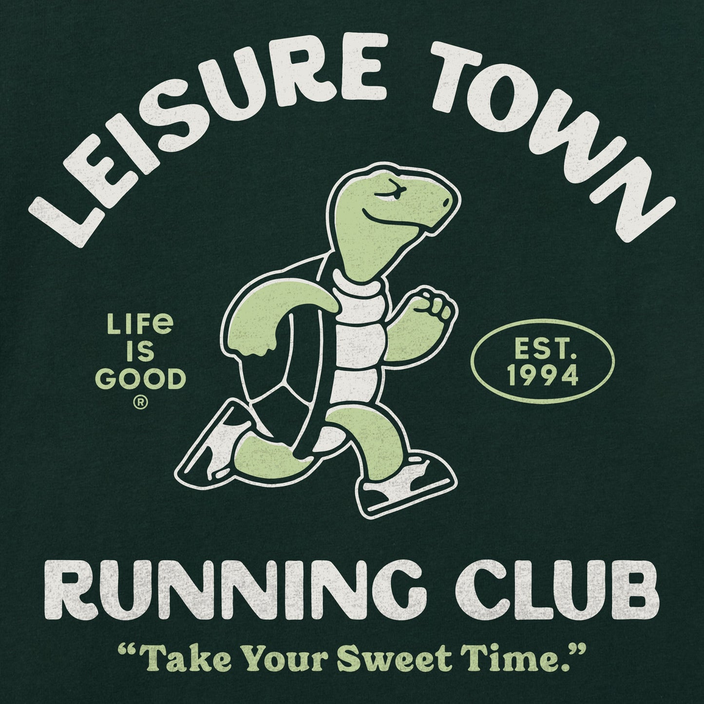 Men's Leisure Town Running Club Short Sleeve Crusher Tee