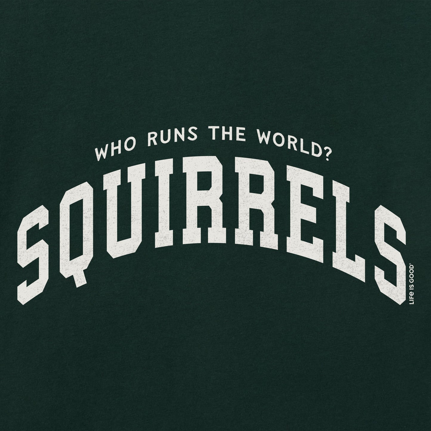 Women's Squirrels Arch Short Sleeve Crusher Tee