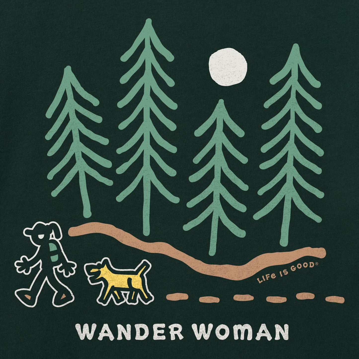 Women's Wander Woman Short Sleeve Crusher Tee