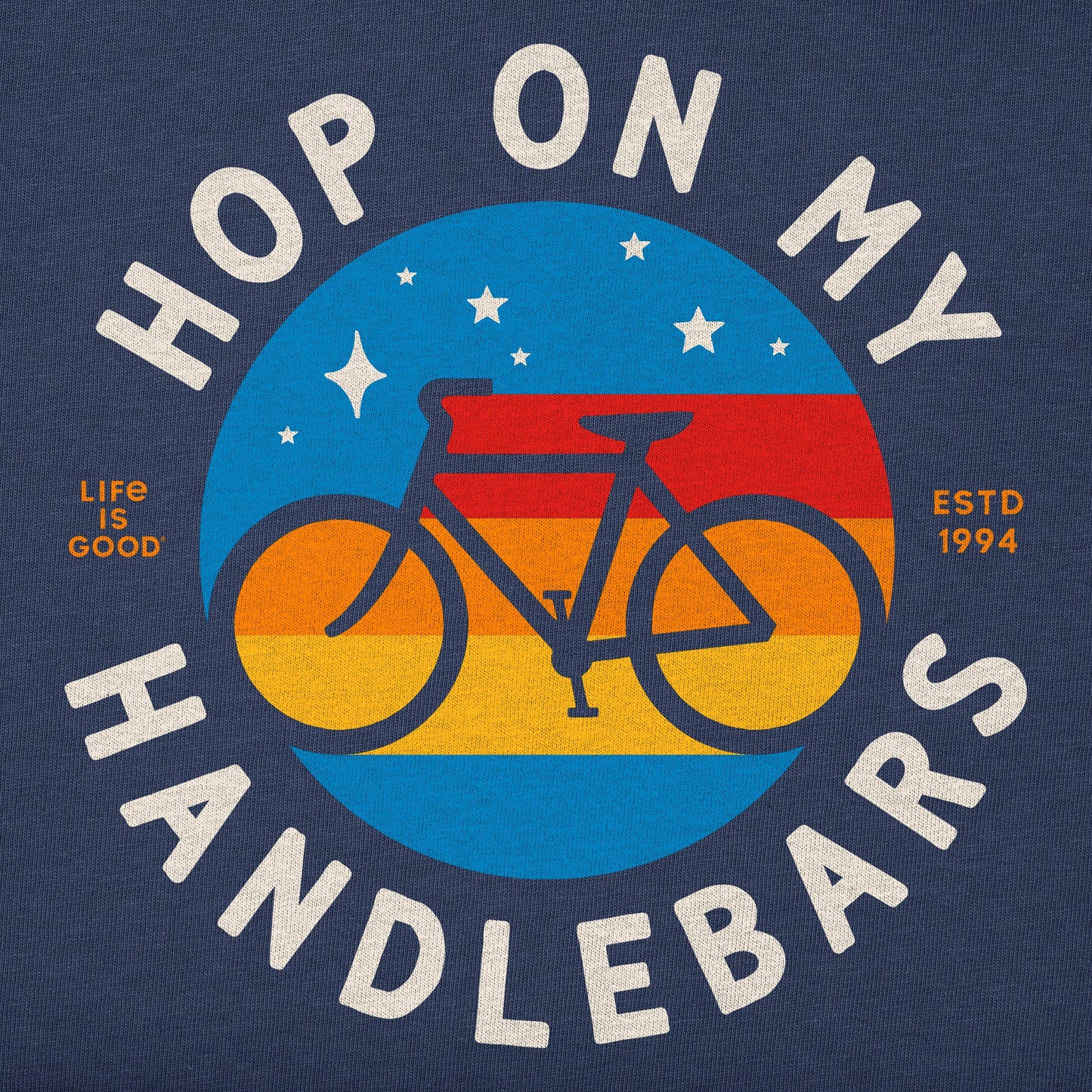 Kids Hop On My Handlebars Short Sleeve Crusher Tee