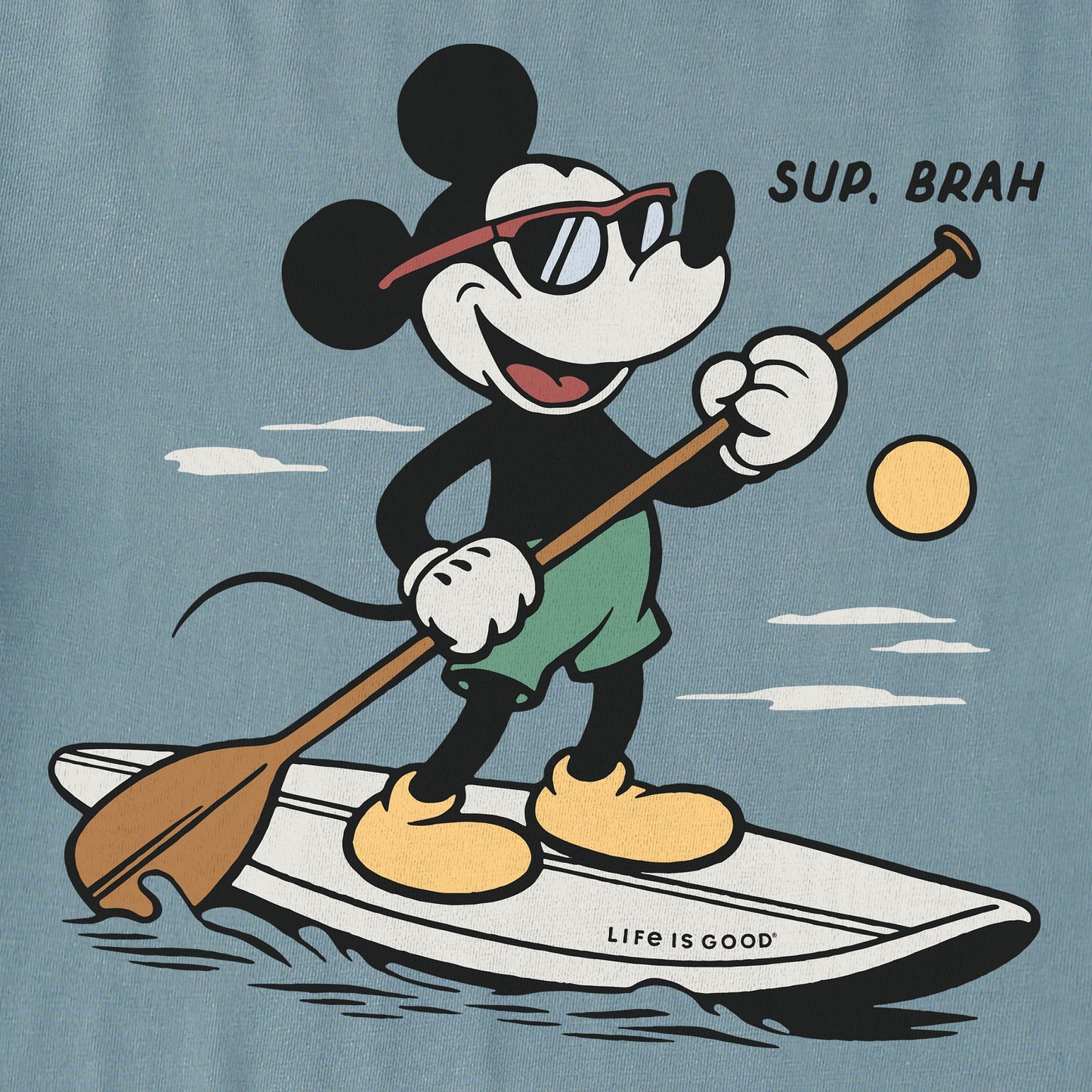 Men's Sup, Brah Short Sleeve Crusher Tee