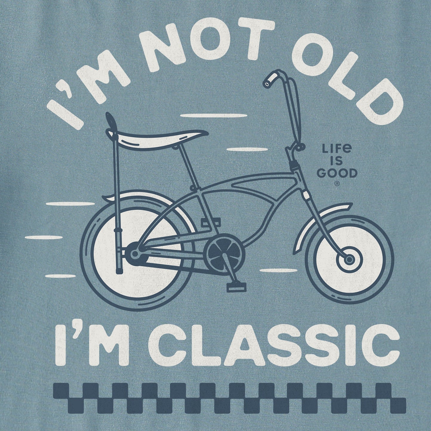 Men's I'm Not Old I'm Classic Sting Ray Short Sleeve Crusher Tee