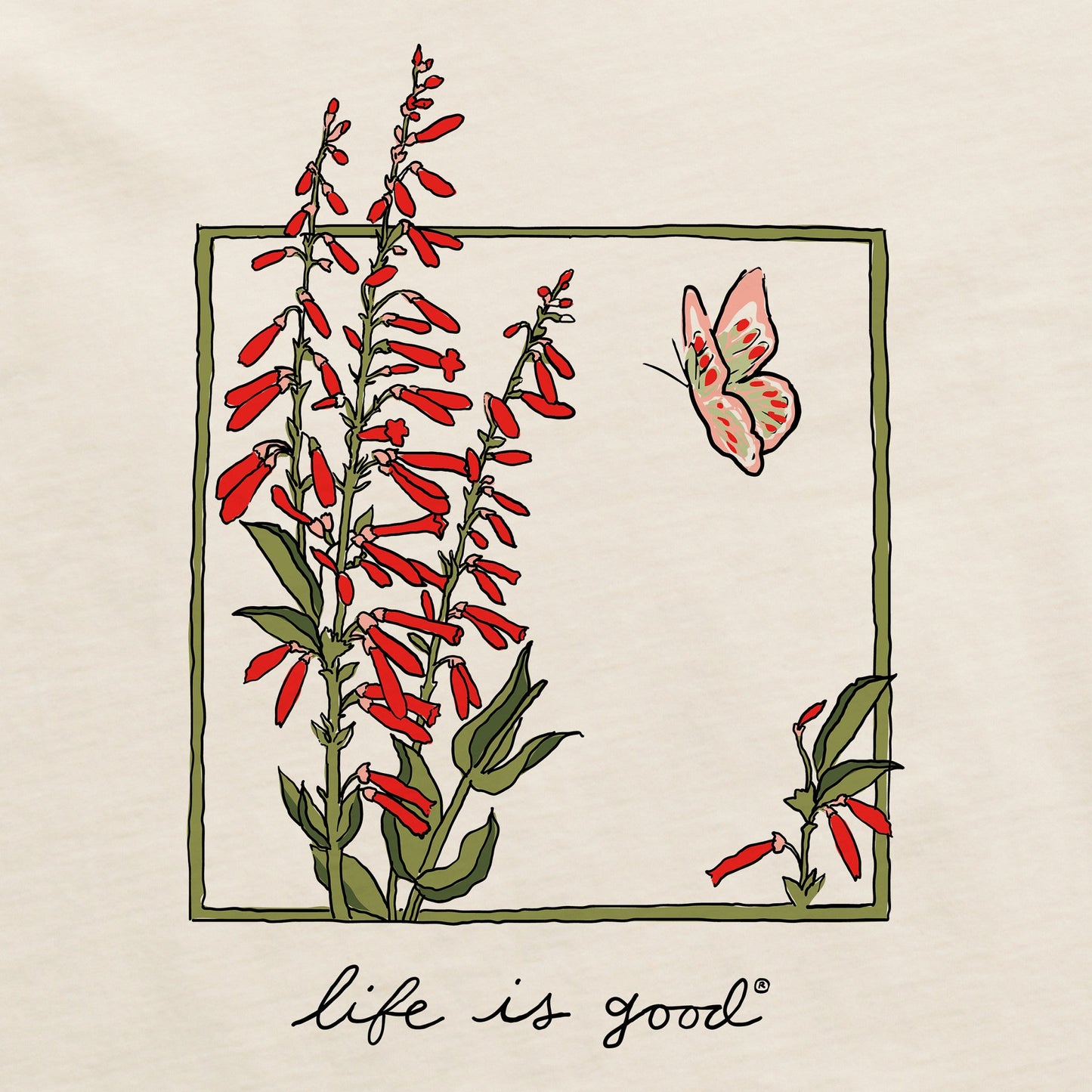 Women's Bugler Frame Short Sleeve Crusher Boxy Tee