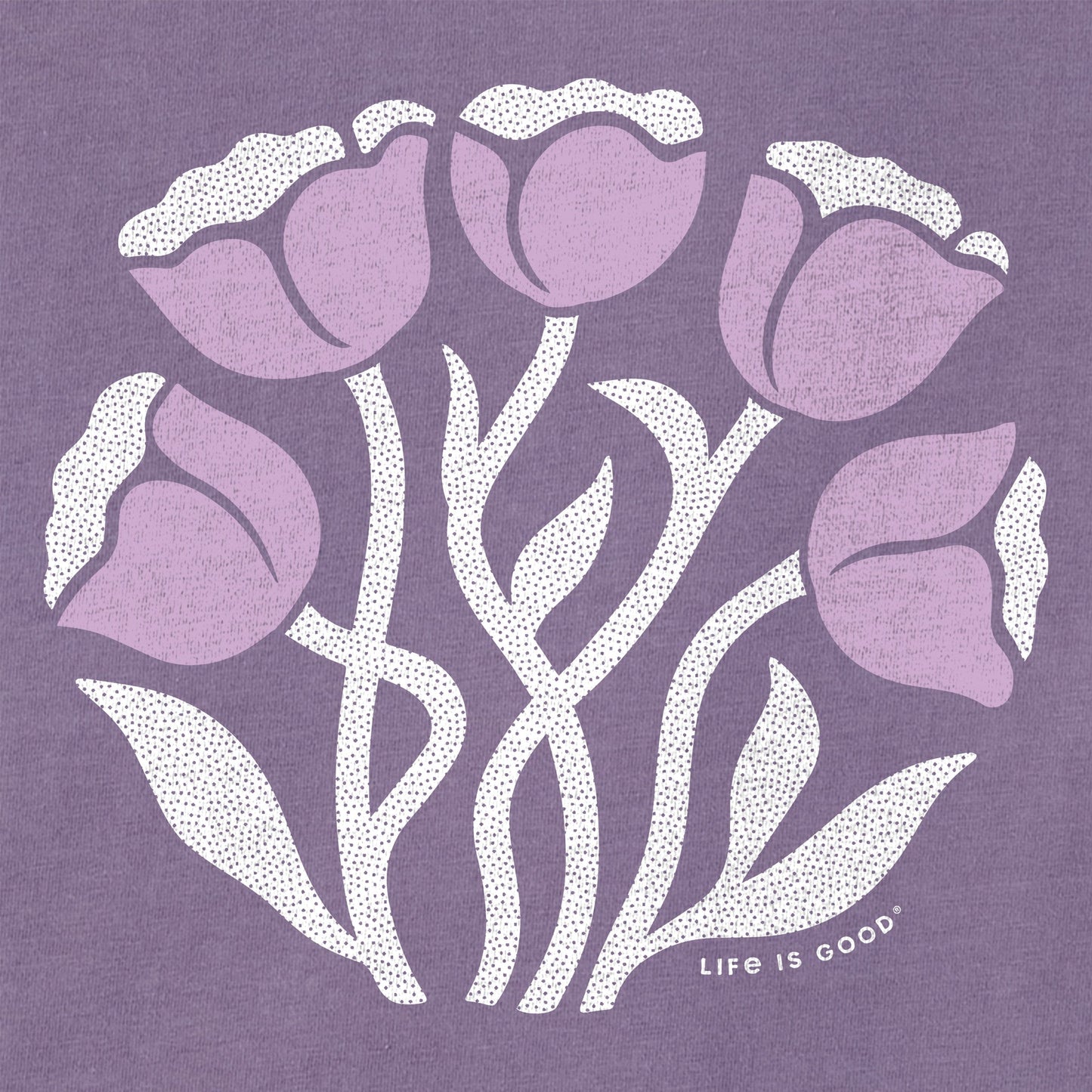 Women's Tulip Circle Short Sleeve Crusher Tee