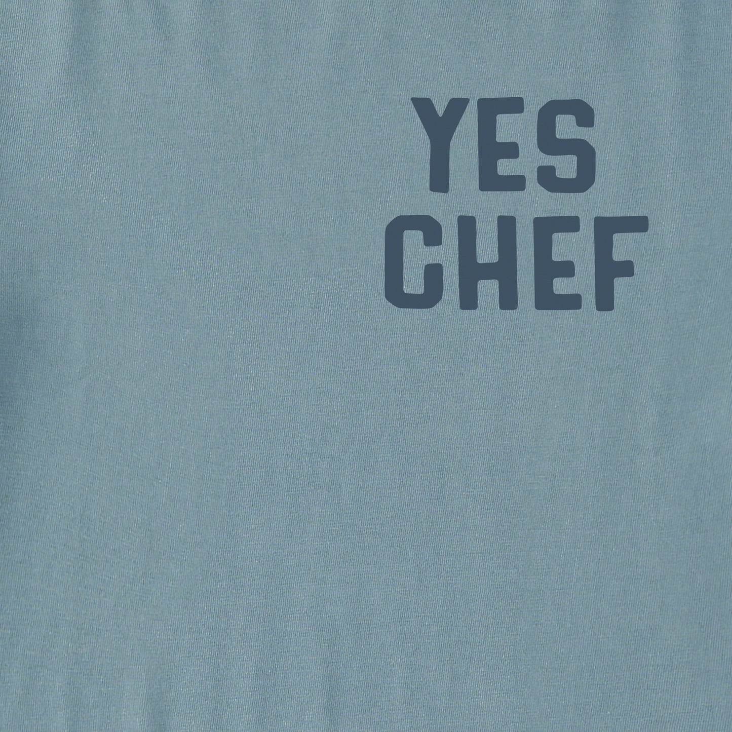 Men's Yes Chef Long Sleeve Crusher Tee