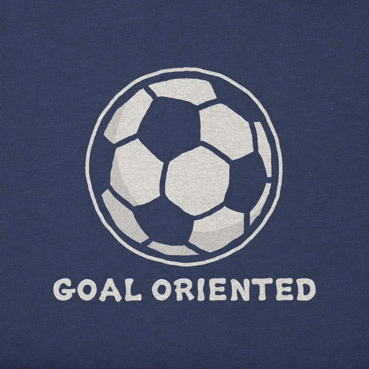 Toddler Goal Oriented Soccer Short Sleeve Crusher Tee
